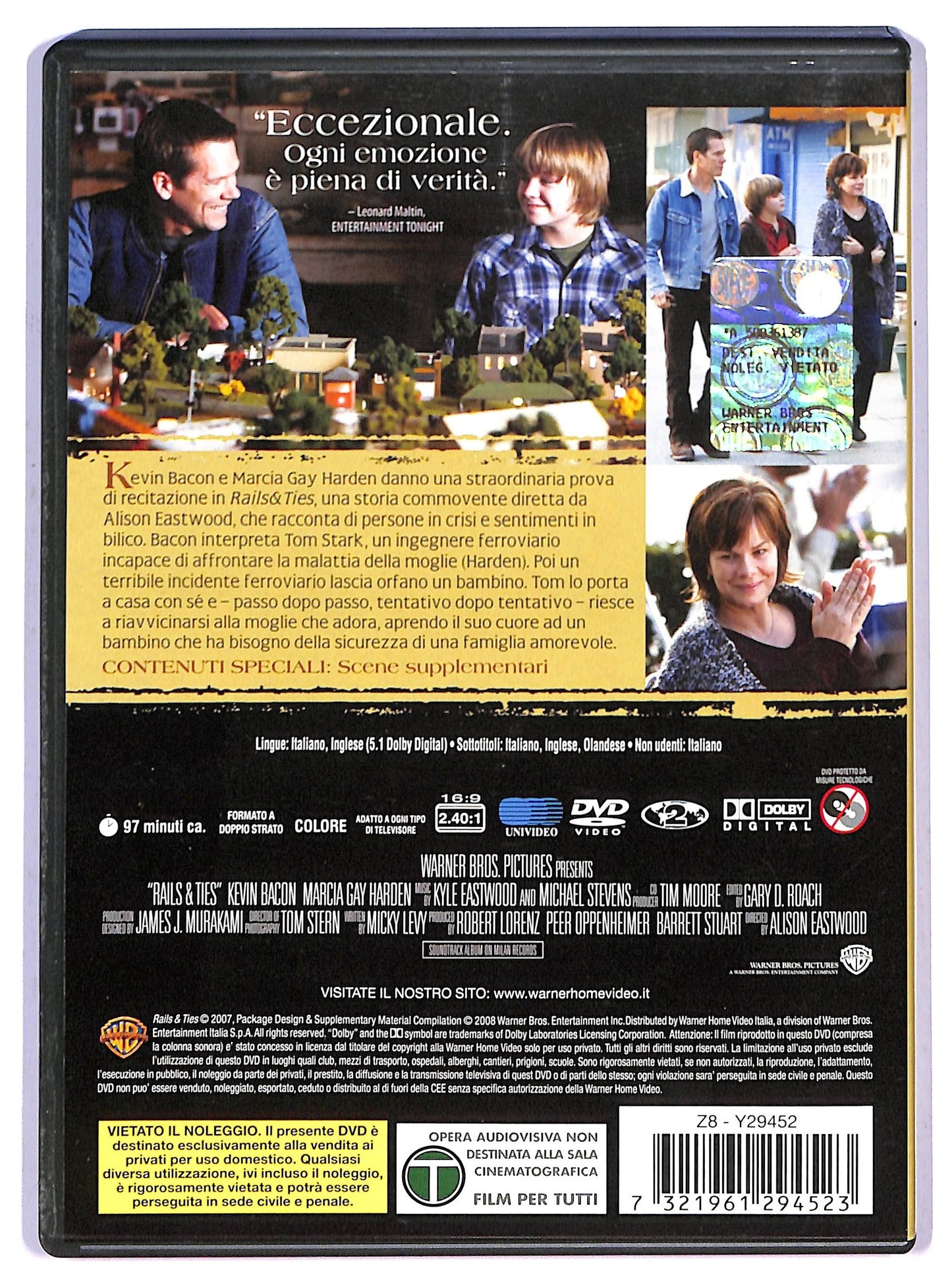 EBOND Rails & Ties - Rotaie e legami DVD D798120