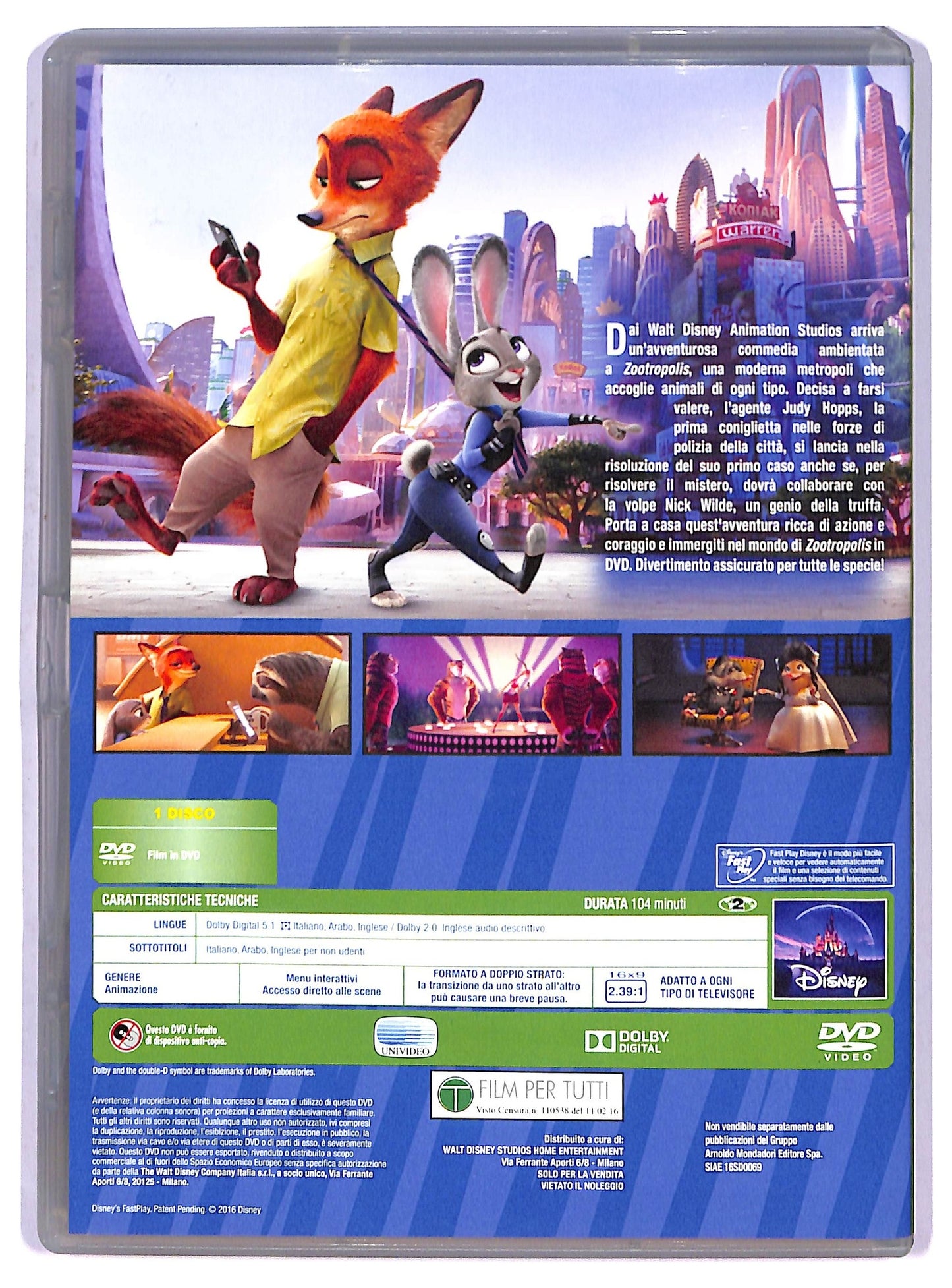 EBOND Zootropolis DVD D798144