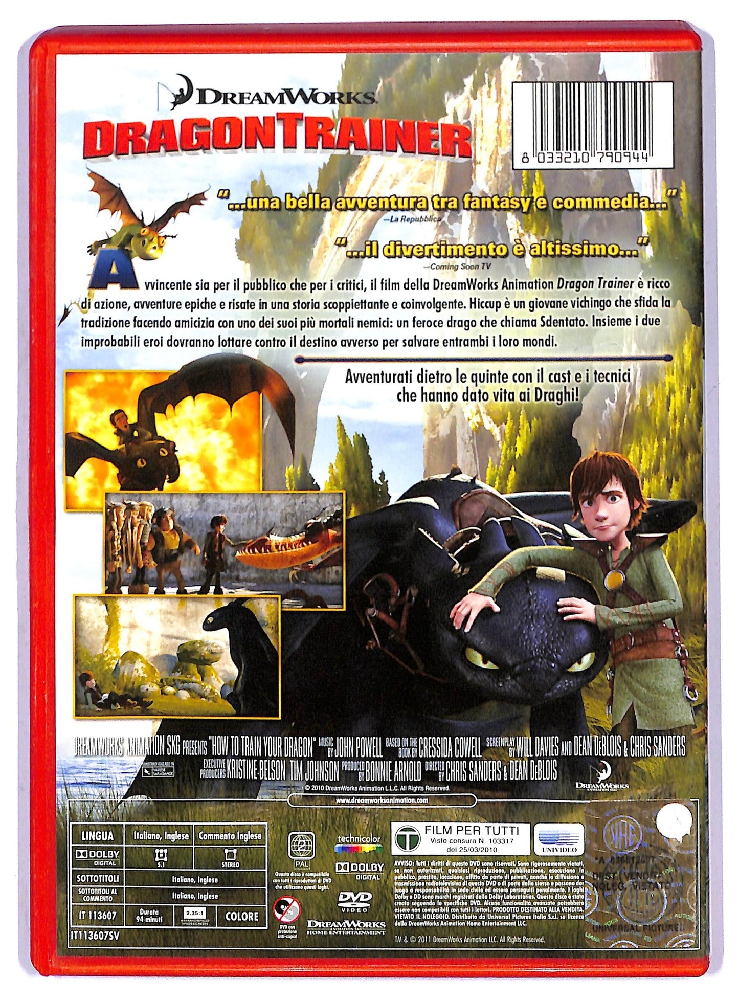 EBOND Dragontrainer DVD D798155