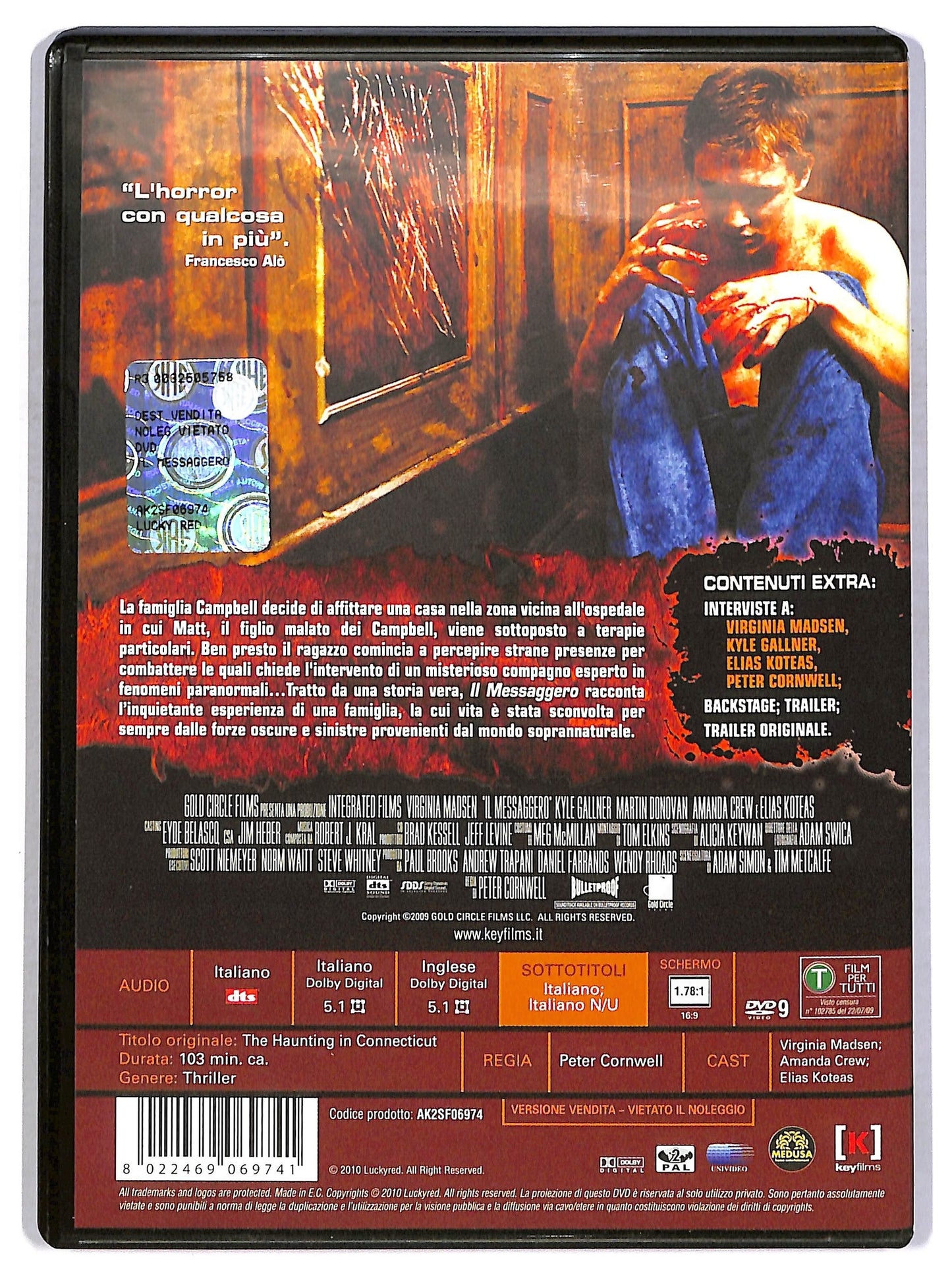 EBOND Il Messaggero - The Haunting In Connecticut  DVD D798333