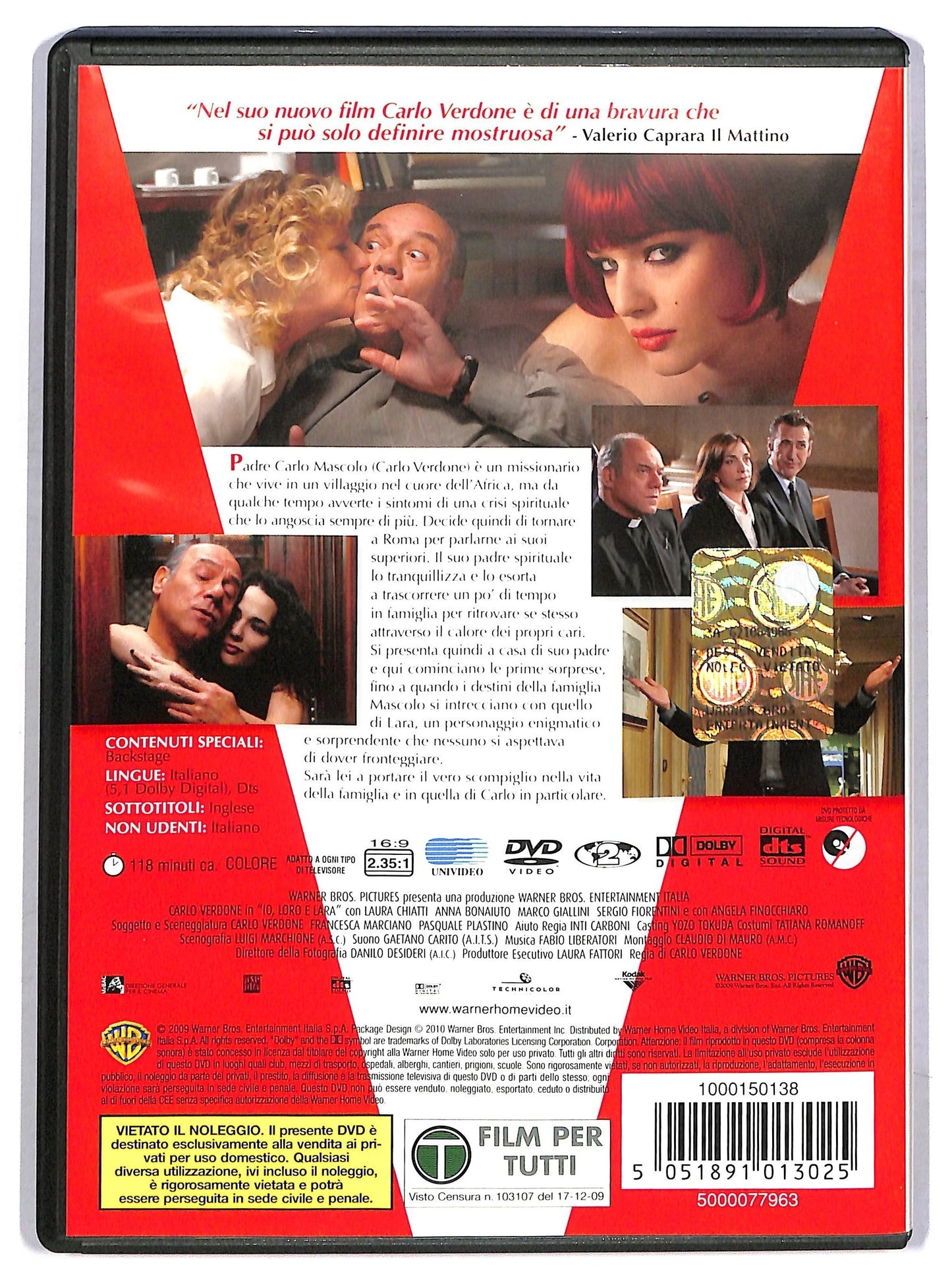 EBOND Io,loro e Lara  DVD D798358