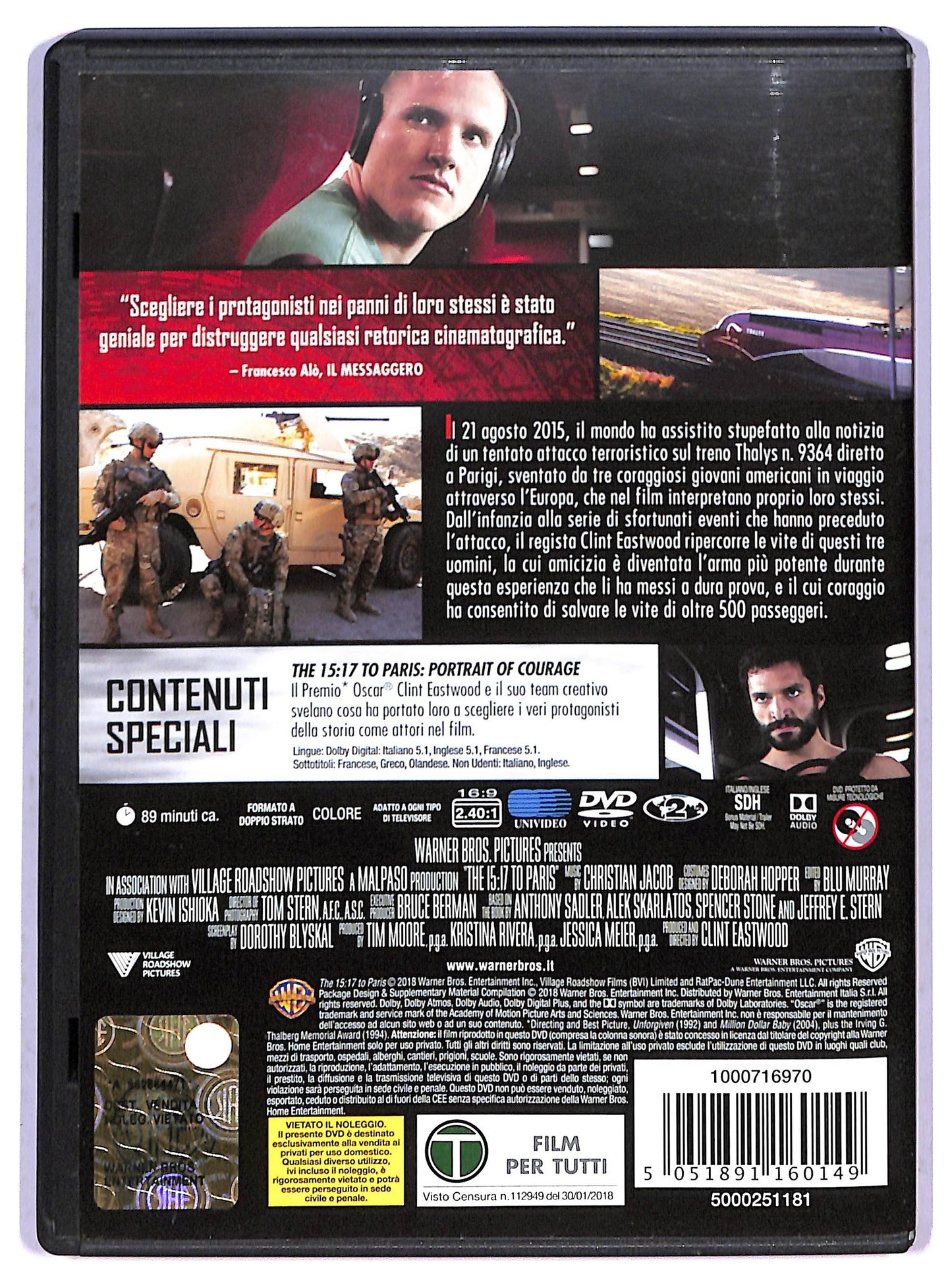 EBOND Ore 15:17 - Attacco al treno  DVD D798401