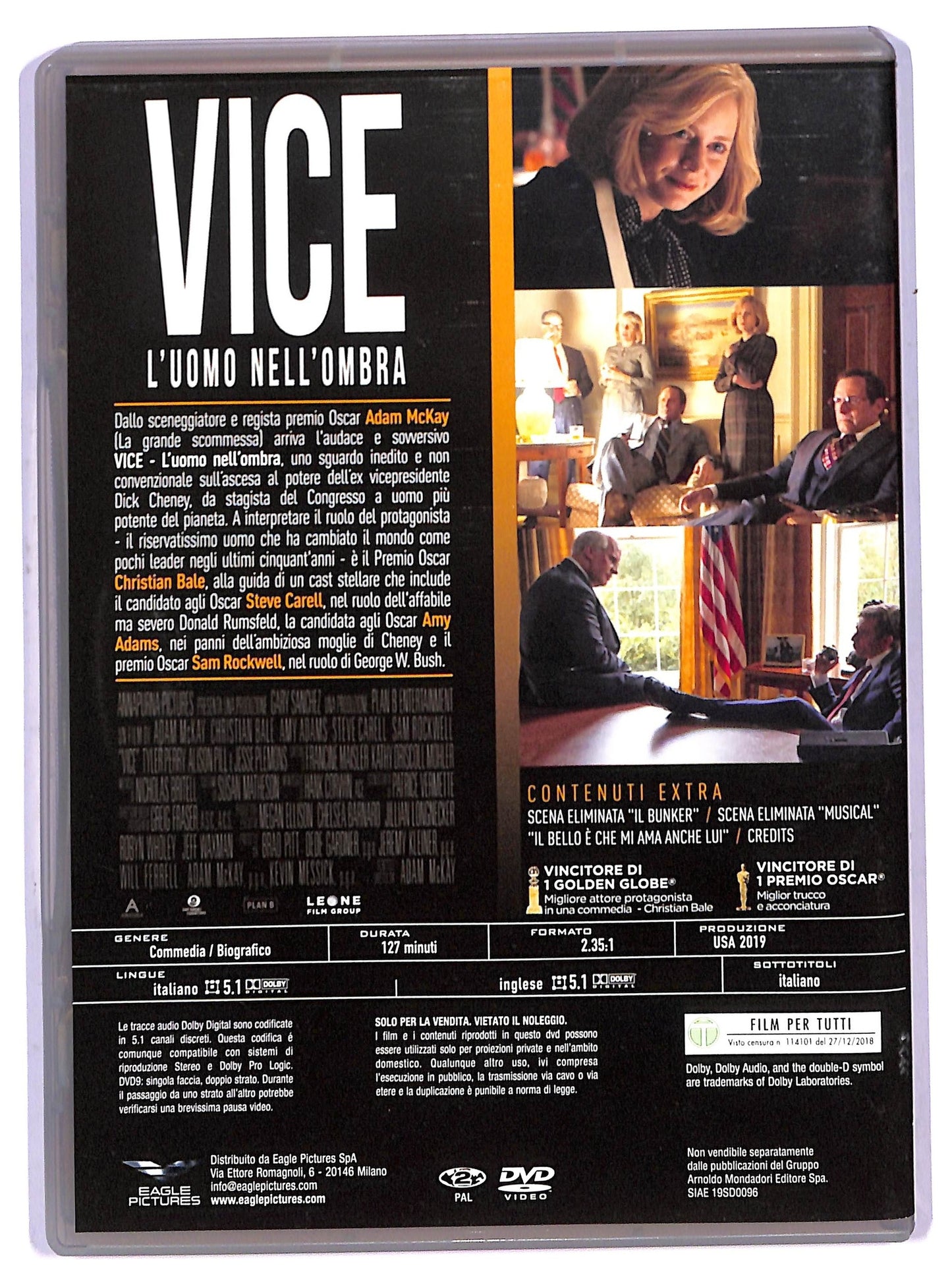 EBOND Vice - L'uomo nell'ombra EDITORIALE DVD D798414
