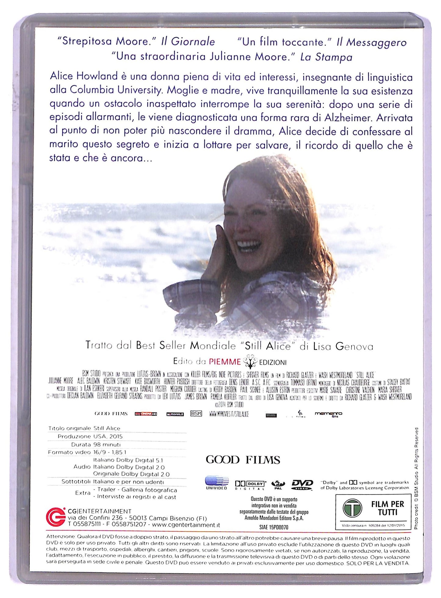EBOND Still Alice EDITORIALE DVD D798742