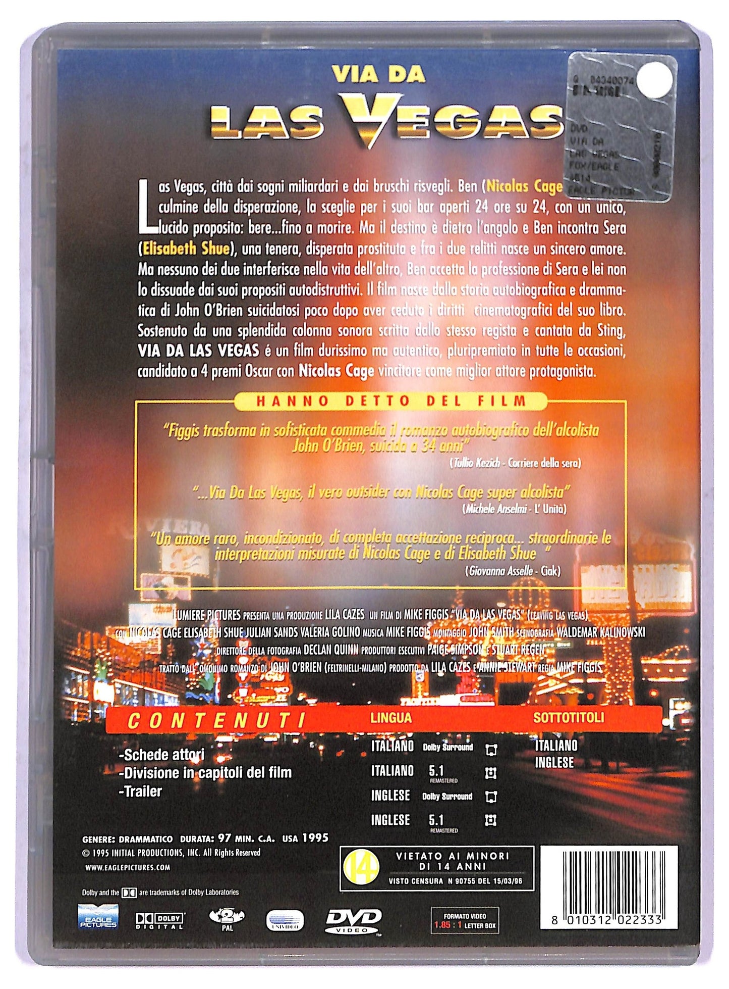 EBOND Via da Las Vegas DVD D798755