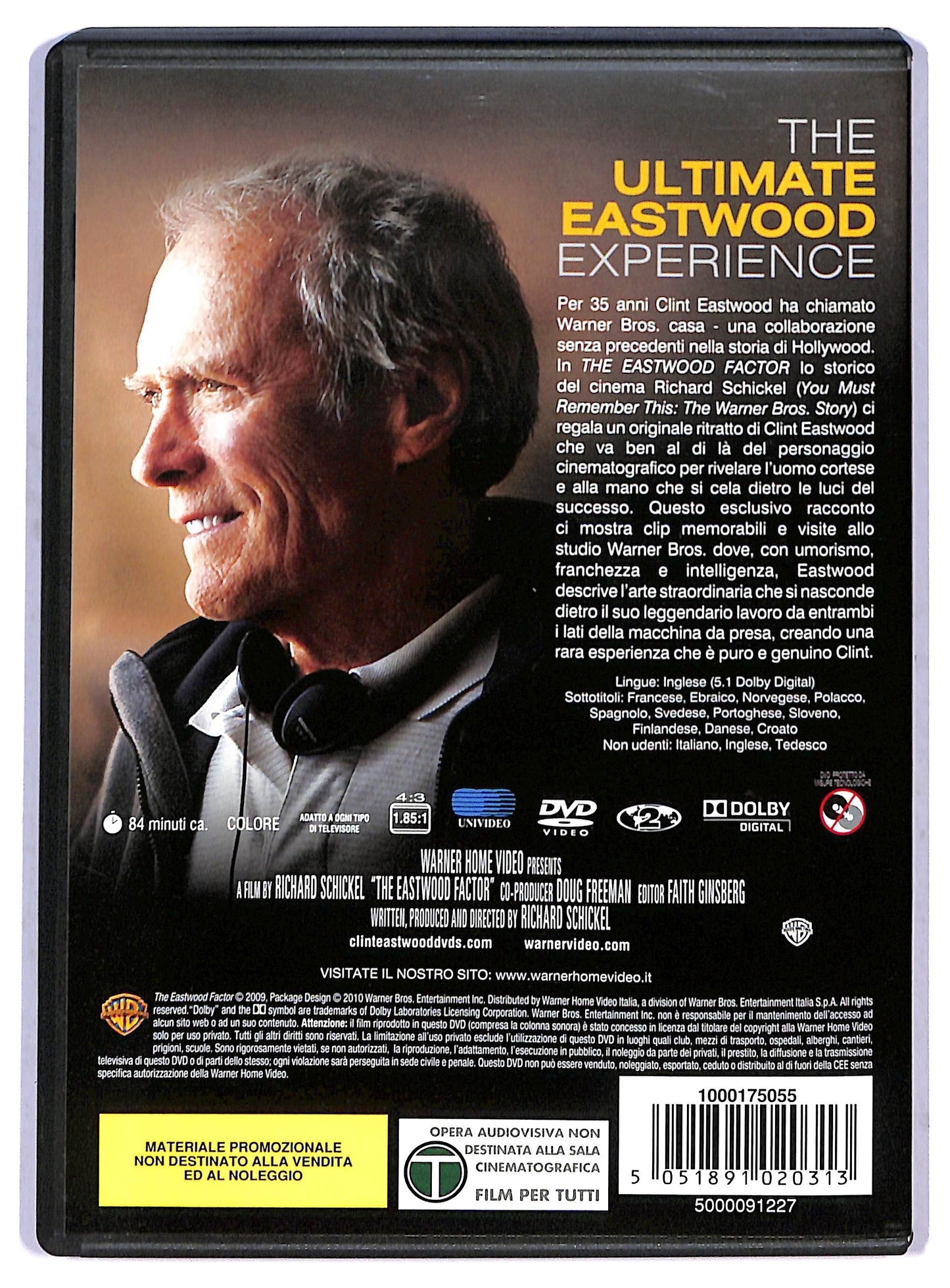EBOND The Eastwood Factor - versione estesa [Edizione: Italia] DVD D798938