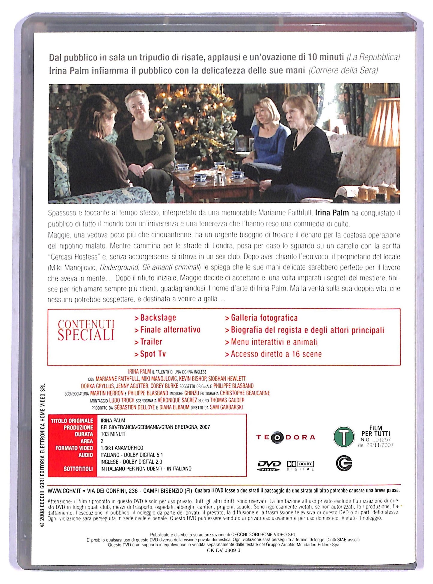 EBOND Irina Palm - Il talento di una donna inglese EDITORIALE DVD D799017