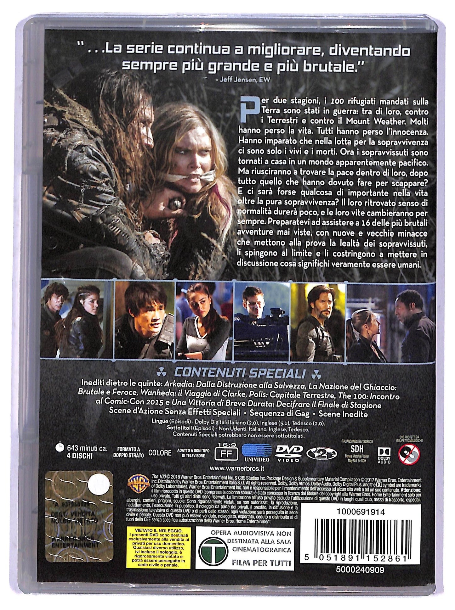 EBOND The 100 - la terza stagione completa DVD D799054