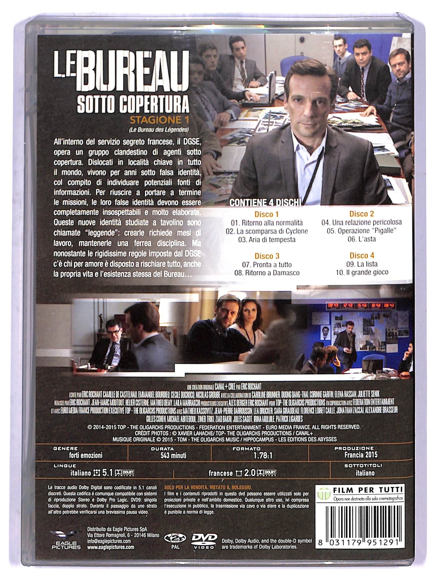 EBOND Le Bureau . Sotto Copertura . Stagione 1 DVD D799116