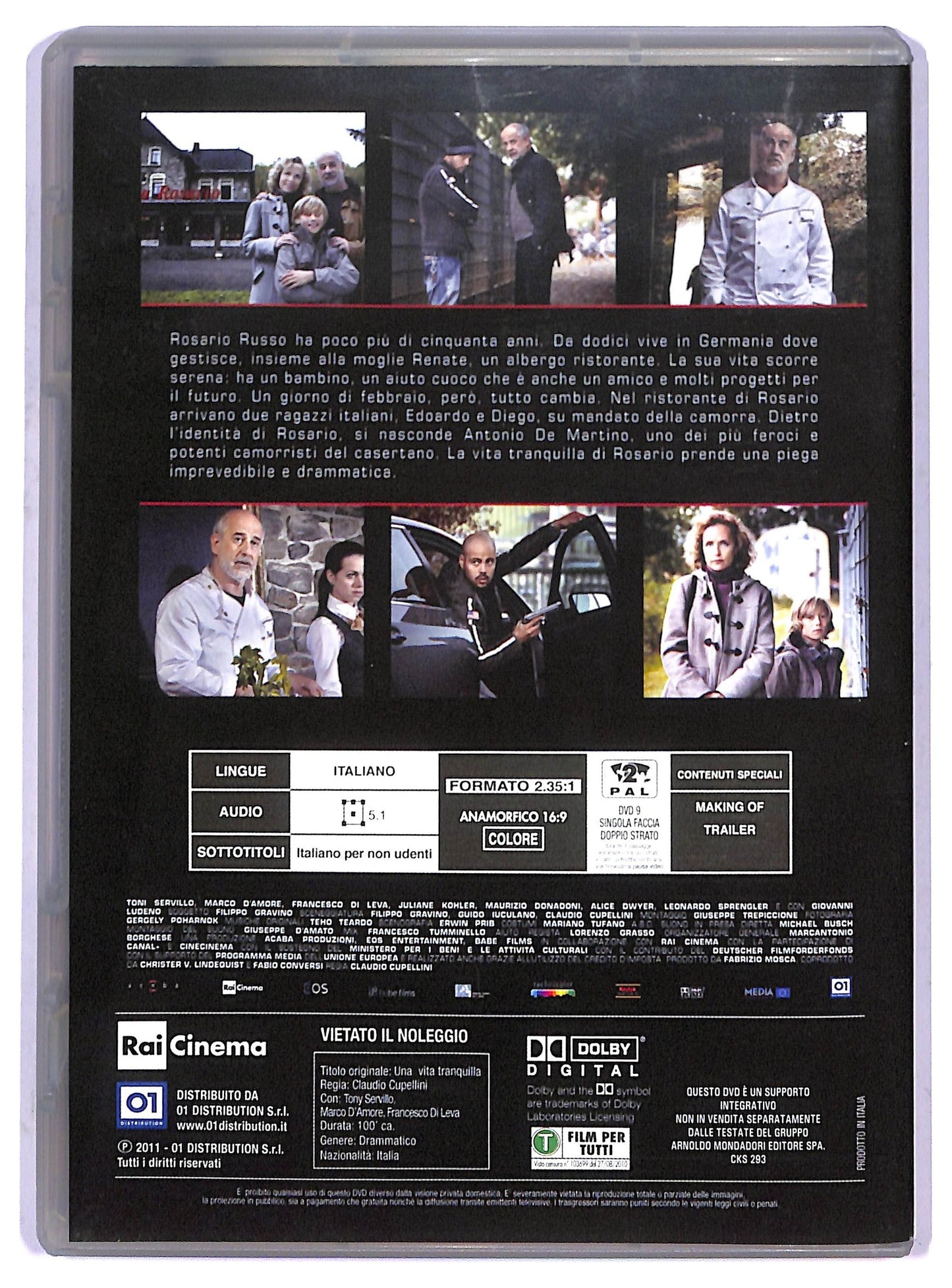 EBOND Una vita tranquilla DVD EDITORIALE D799121