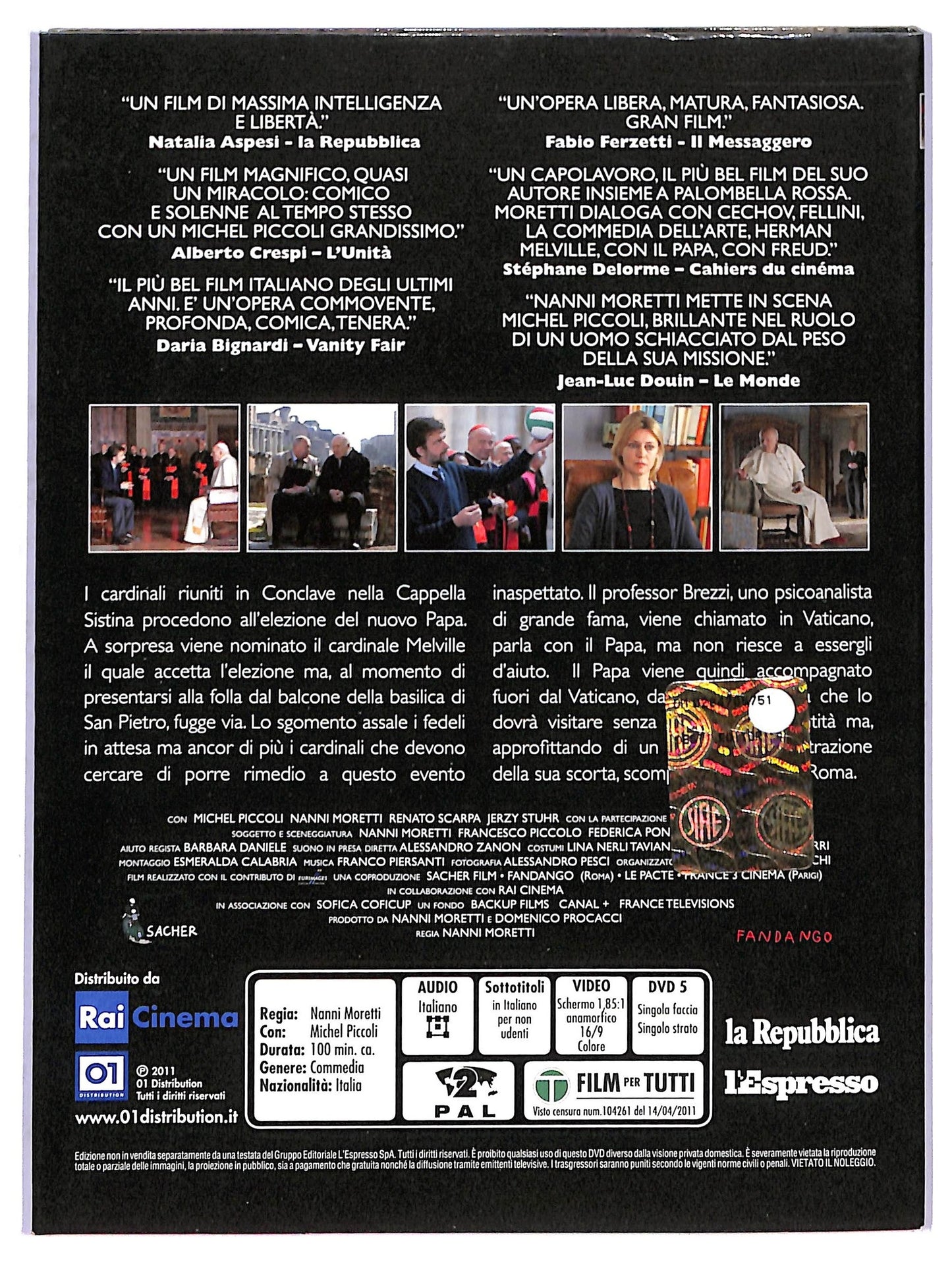 EBOND Habemus Papam DIGIPACK DVD D799130