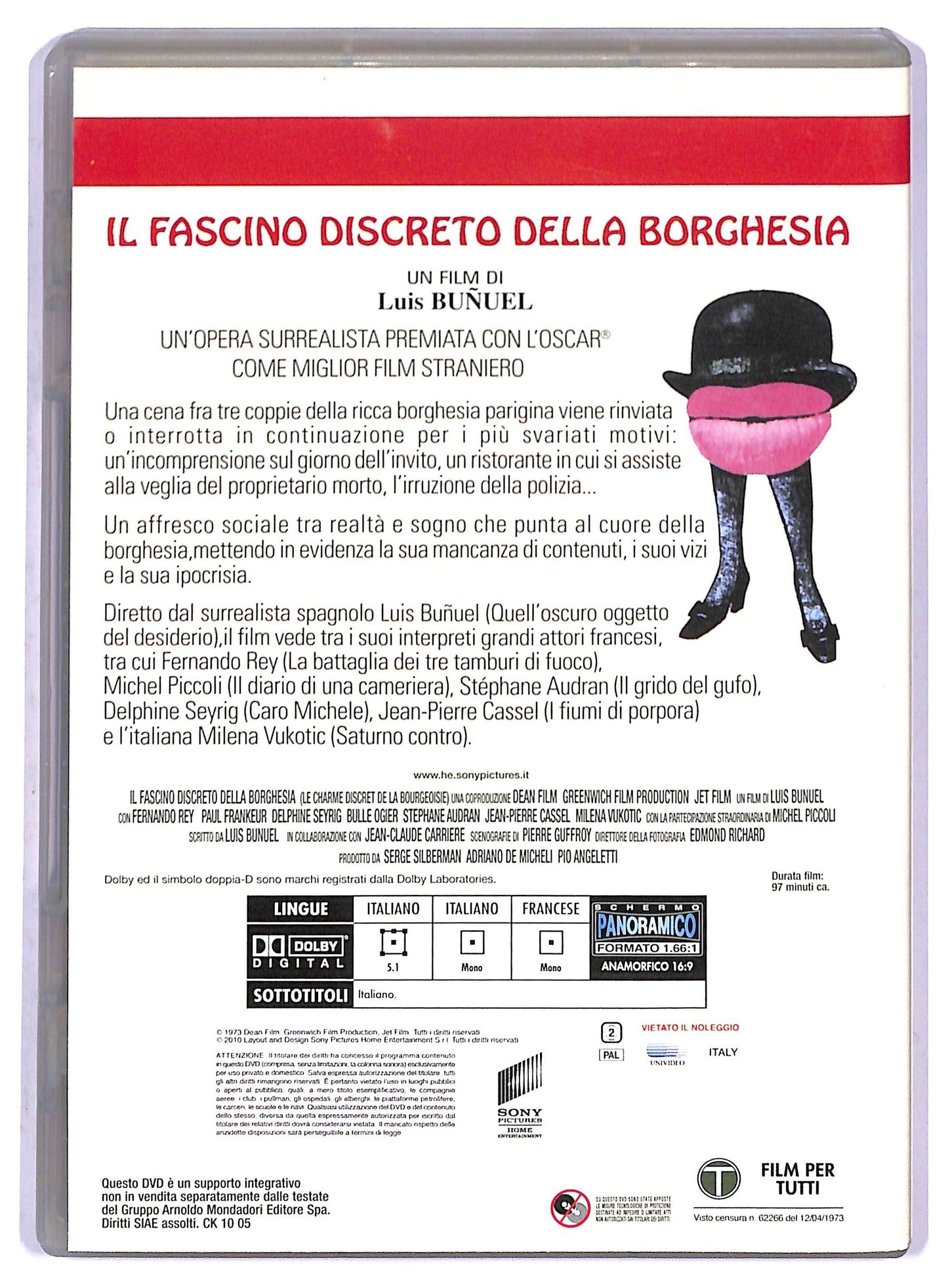 EBOND Il fascino discreto della borghesia EDITORIALE DVD D799206