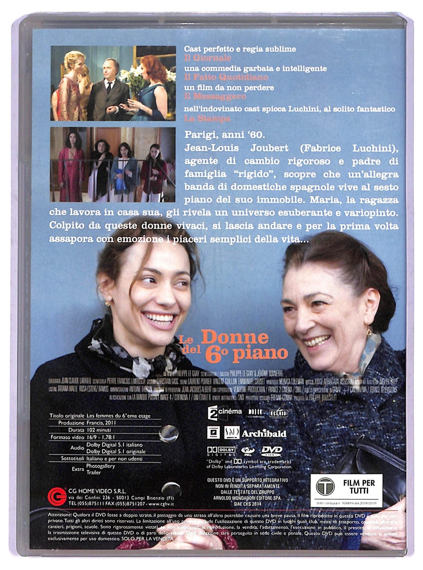 EBOND Le donne del 6° piano DVD EDITORIALE D799313