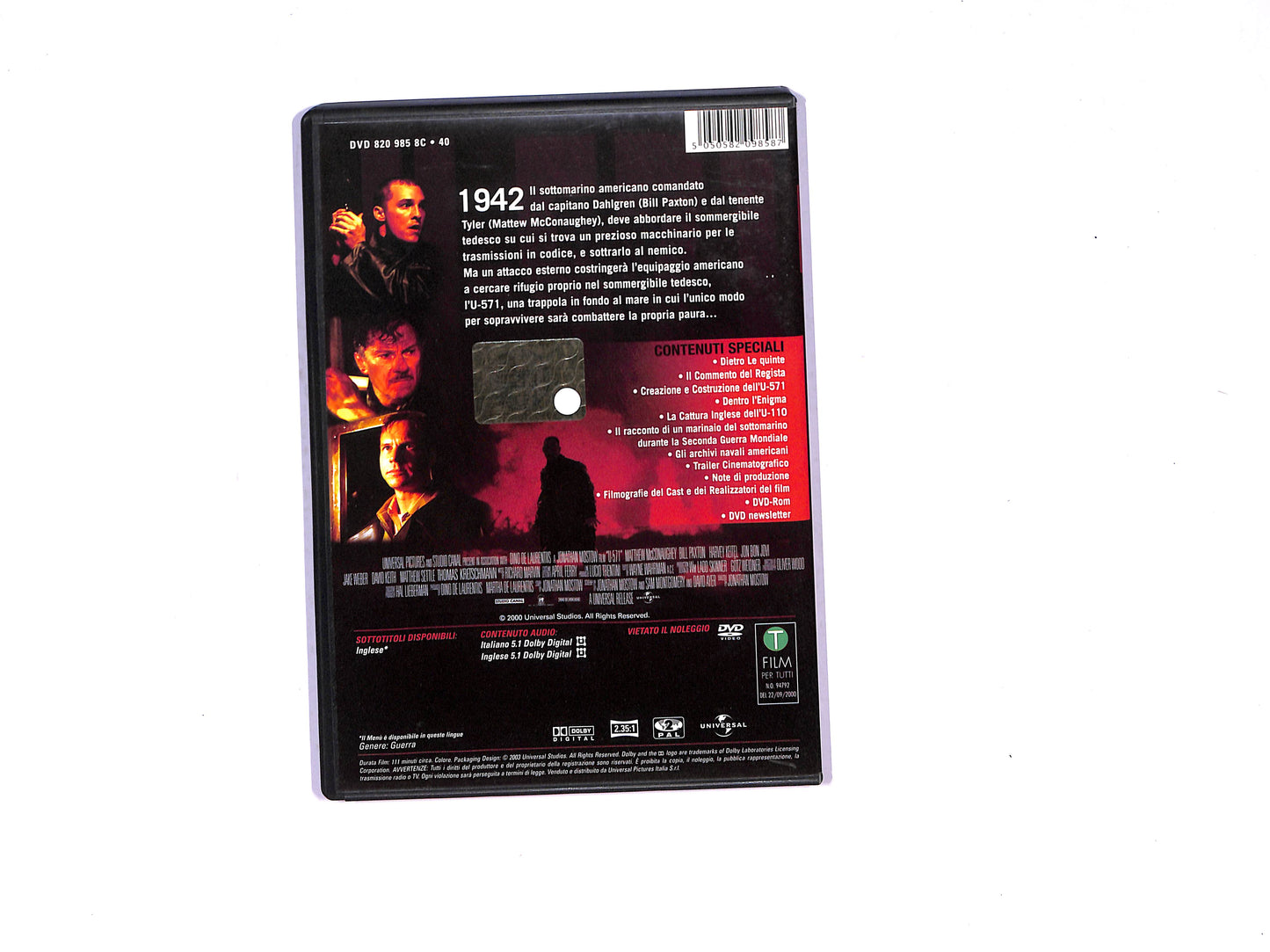 EBOND U-571 DVD D799320