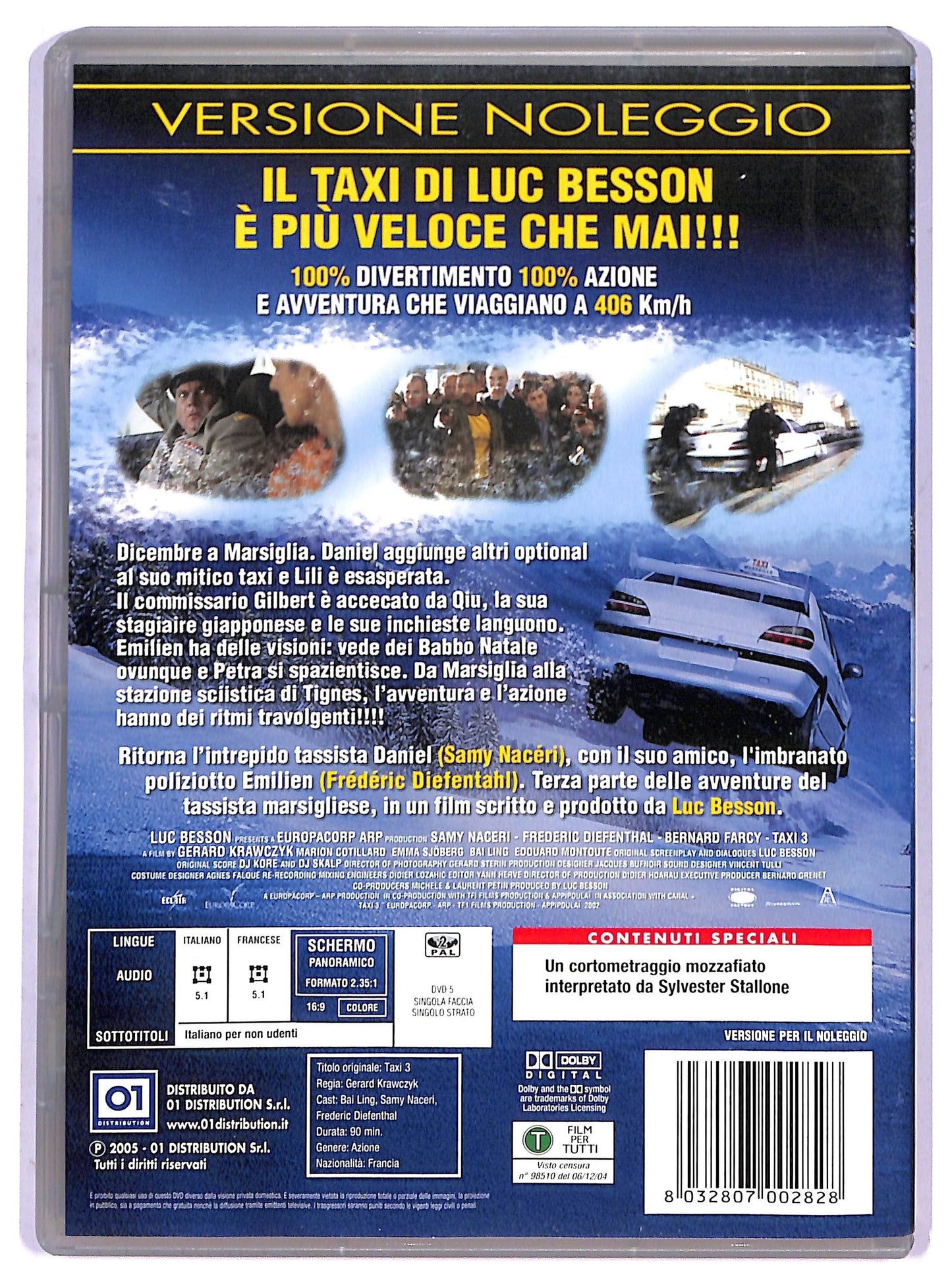 EBOND Taxxi 3 NOLEGGIO DVD D799404