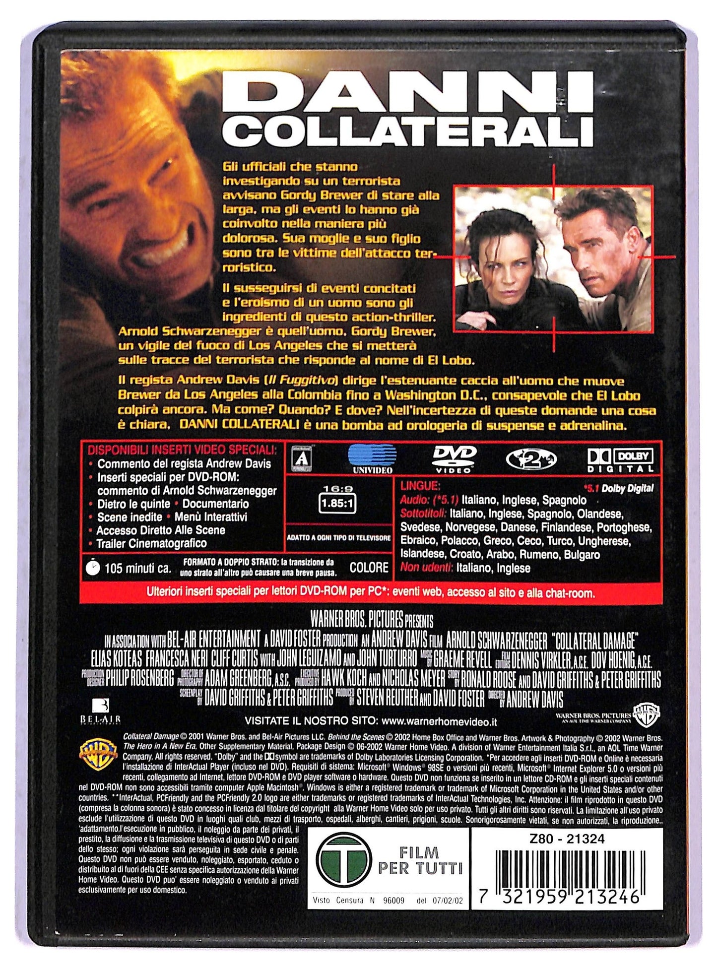 EBOND Danni collaterali DVD D799522