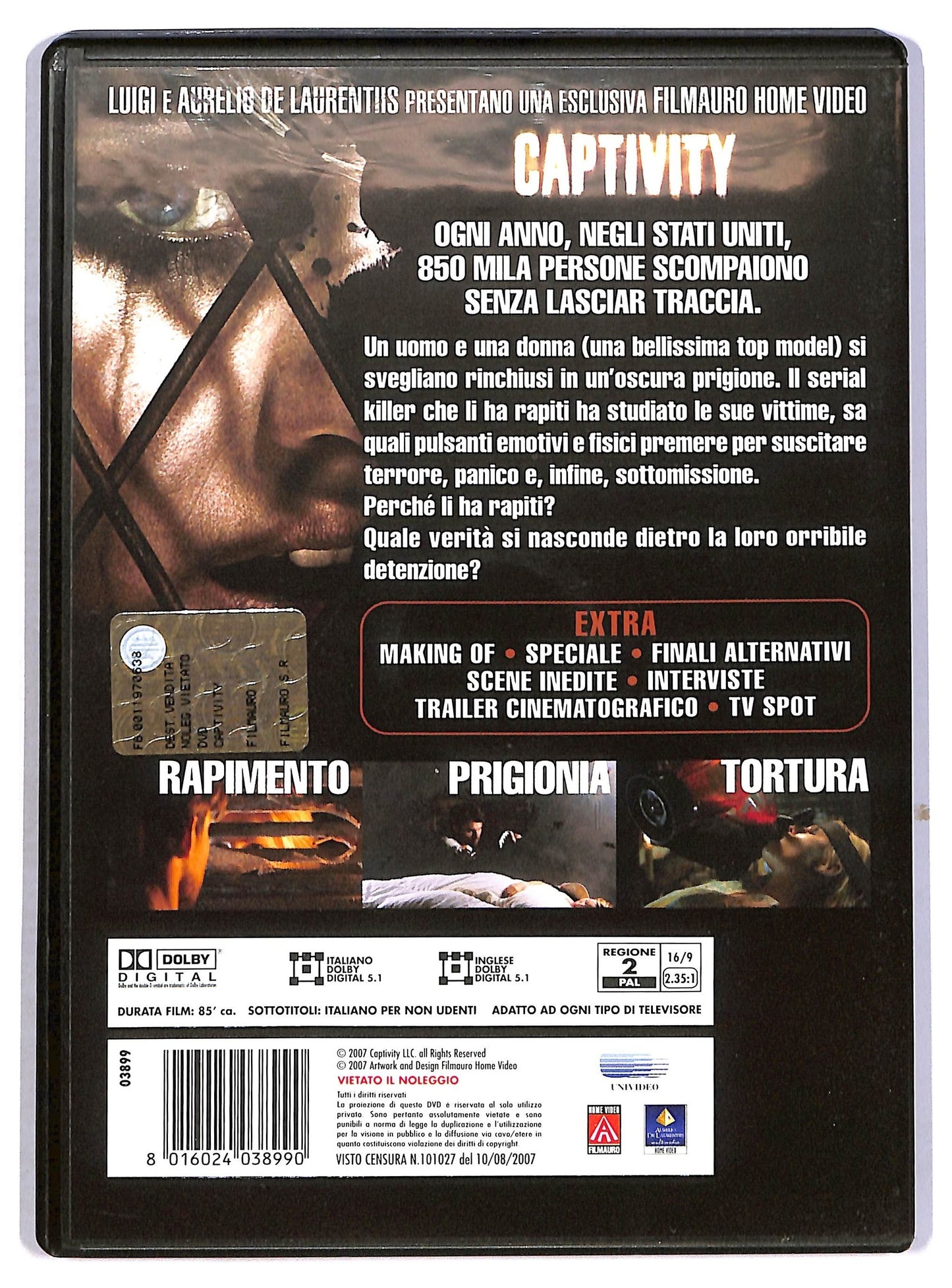 EBOND Captivity DVD D799604