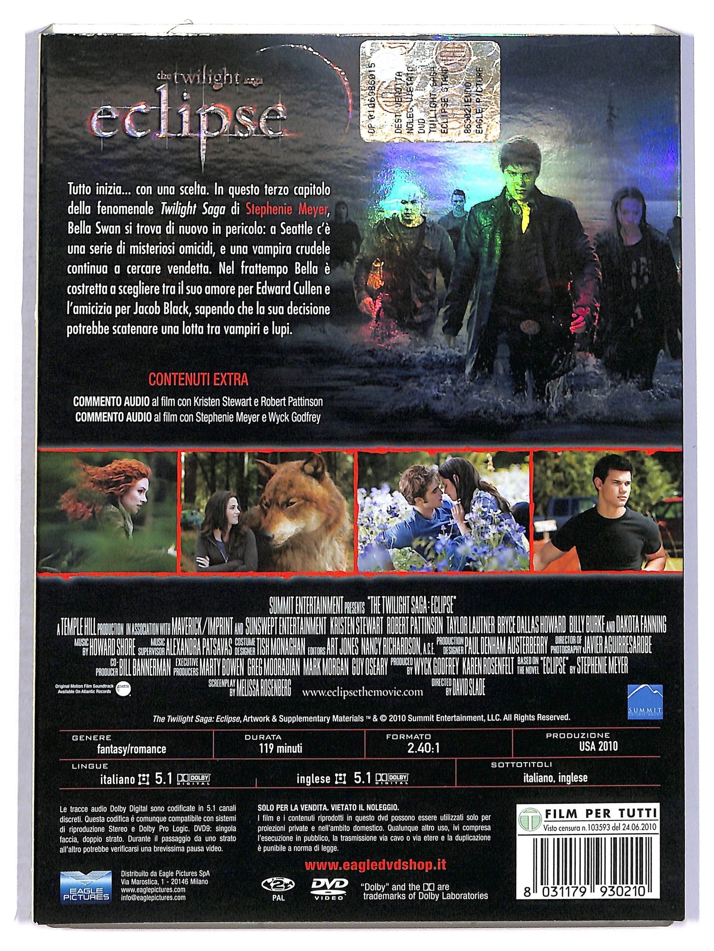 EBOND The Twilight Saga Eclipse DVD D799645