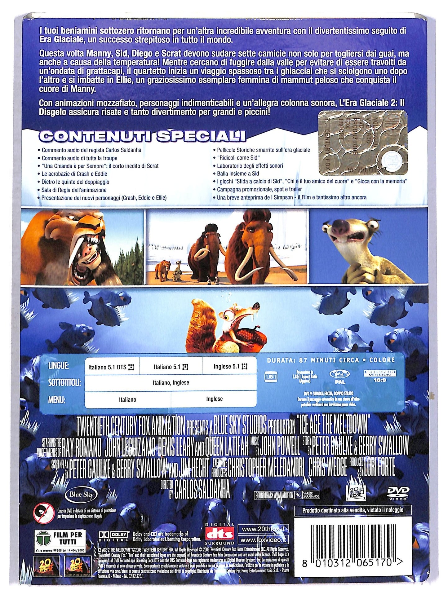 EBOND L'era Glaciale 2 - Il disgelo SPECIAL EDITION DVD D799658