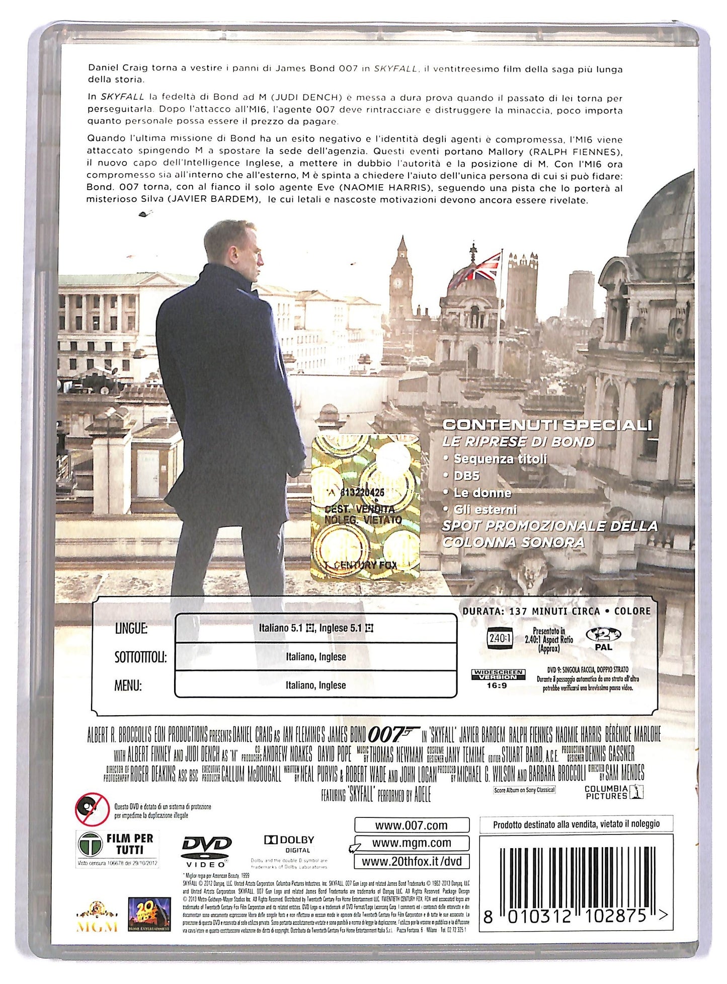 EBOND Skyfall  DVD D799733