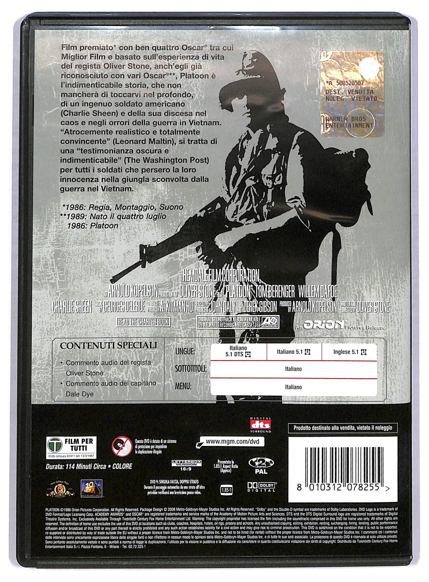 EBOND Platoon DVD D799835