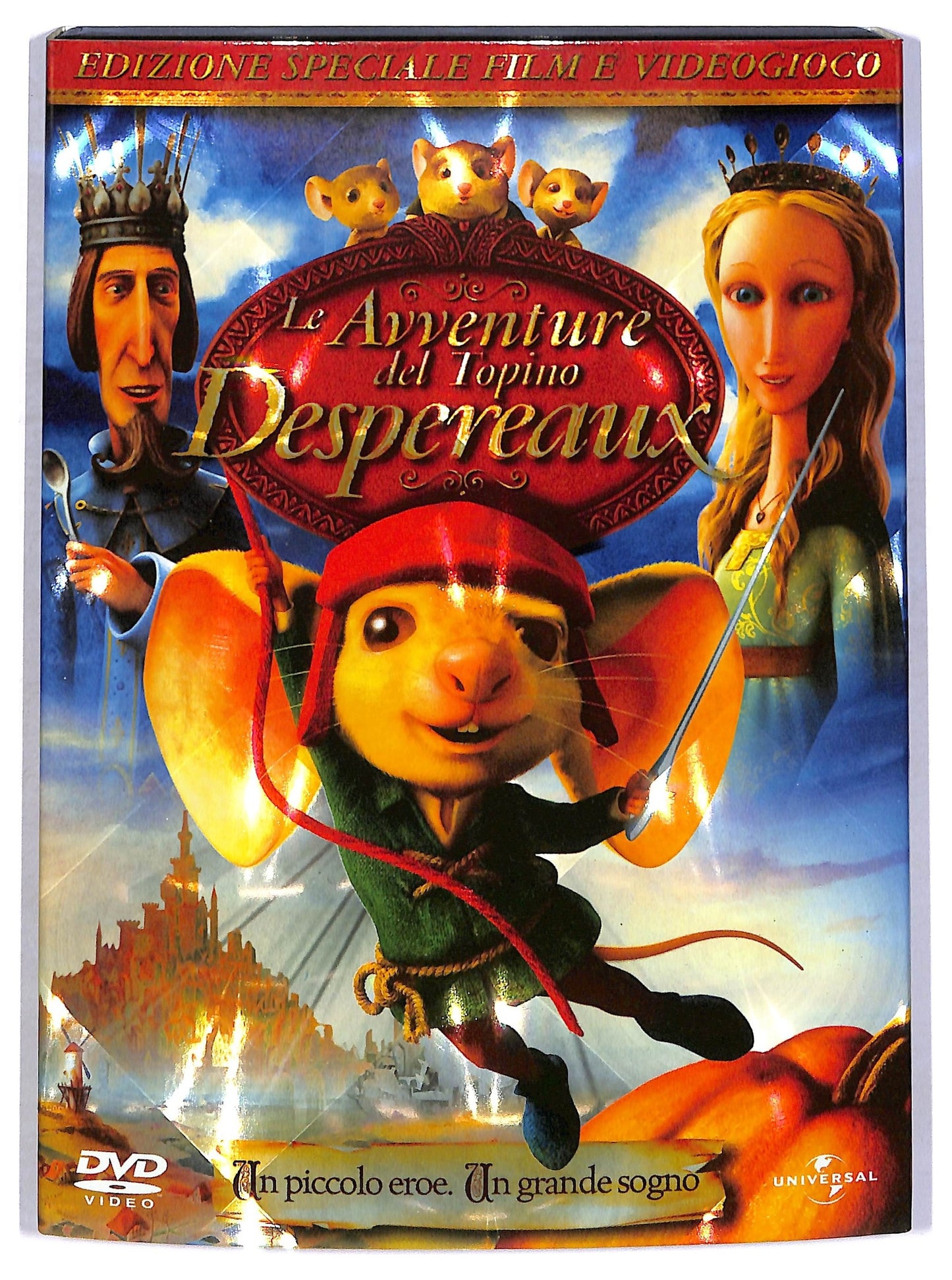 EBOND Le avventure del topino Despereaux SLIPCASE EDIZIONE SPECIALE DVD SLIM D799838