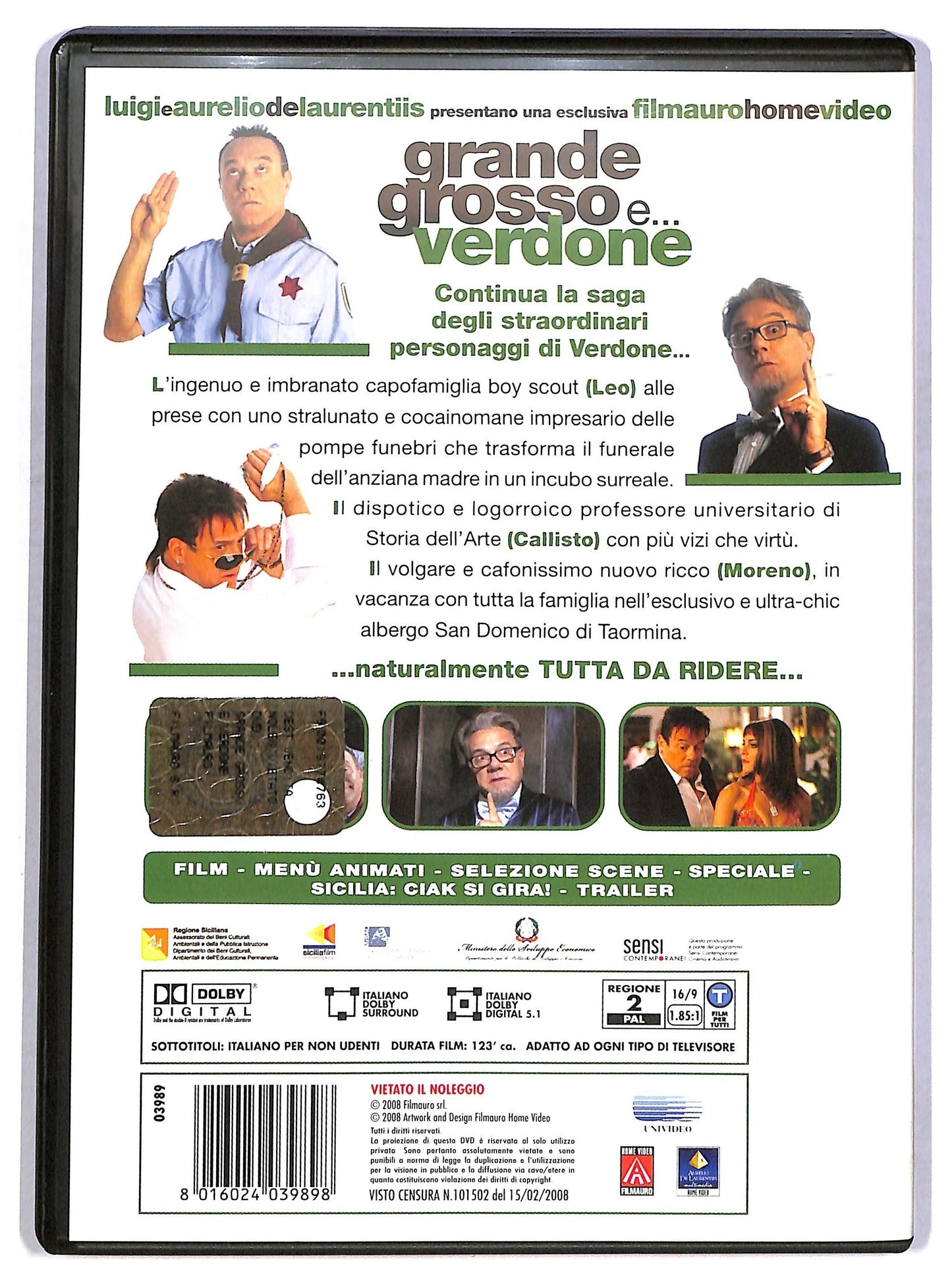 EBOND Grande, grosso e... Verdone DVD D799845