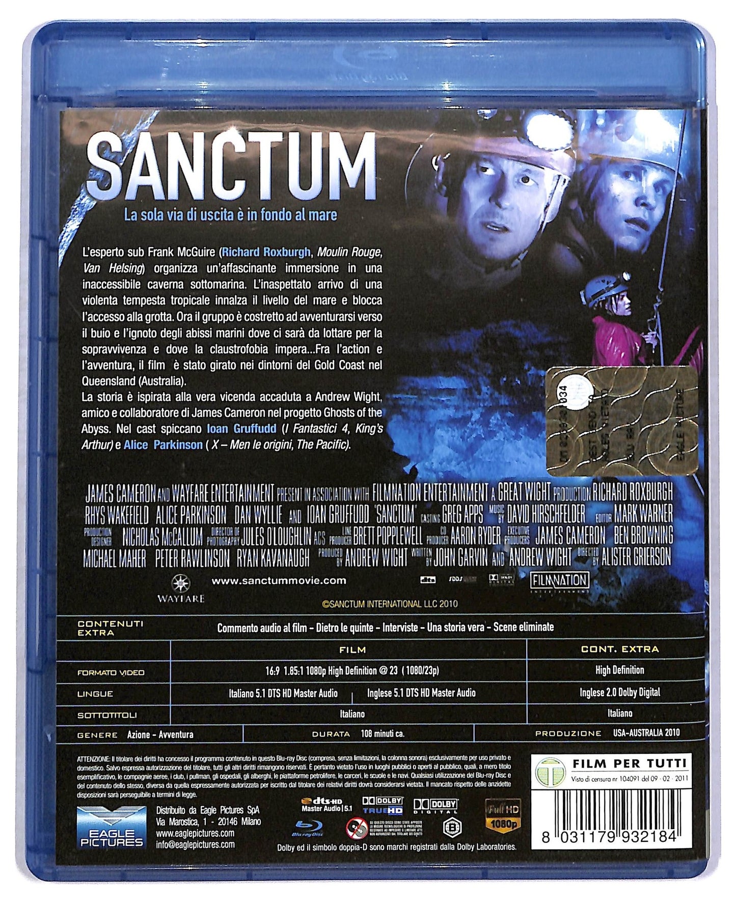 EBOND Sanctum  BLURAY D799964