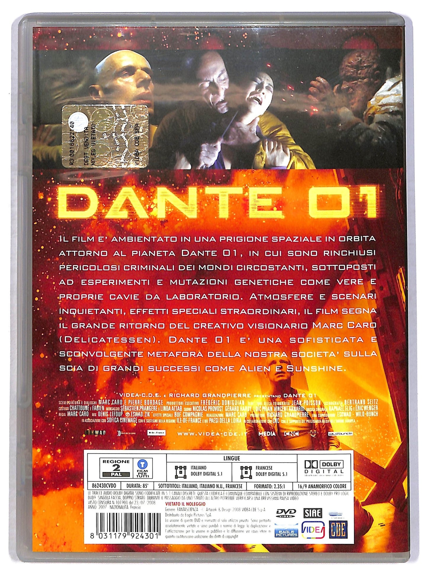EBOND Dante 01 DVD D800036