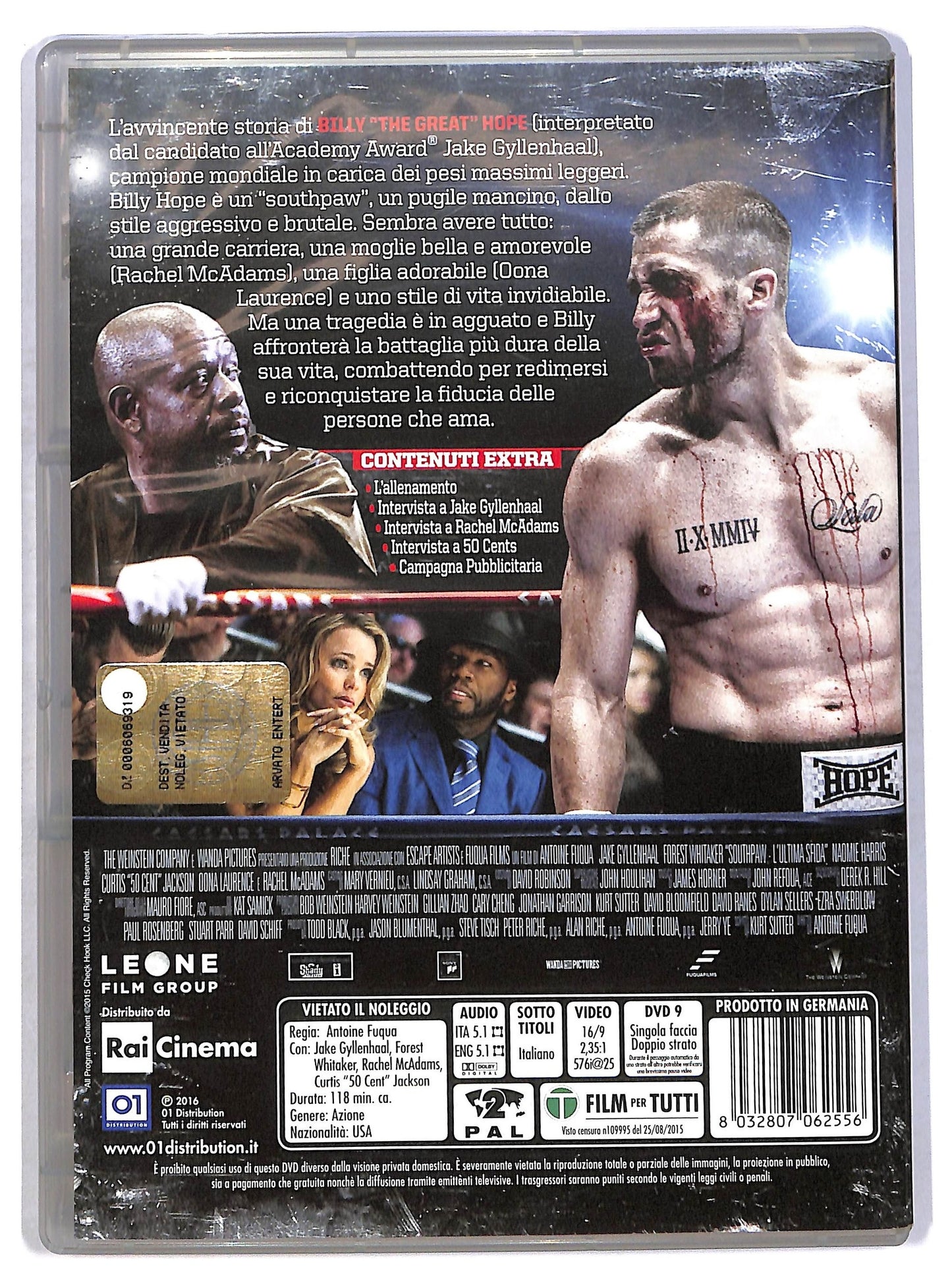 EBOND southpaw - l'ultima sfida DVD D800053