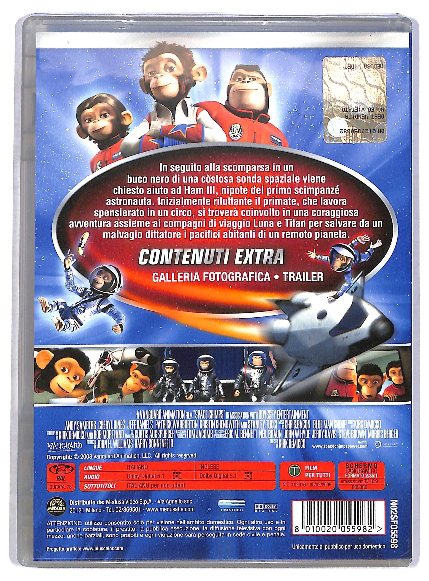 EBOND space chimps DVD D800059