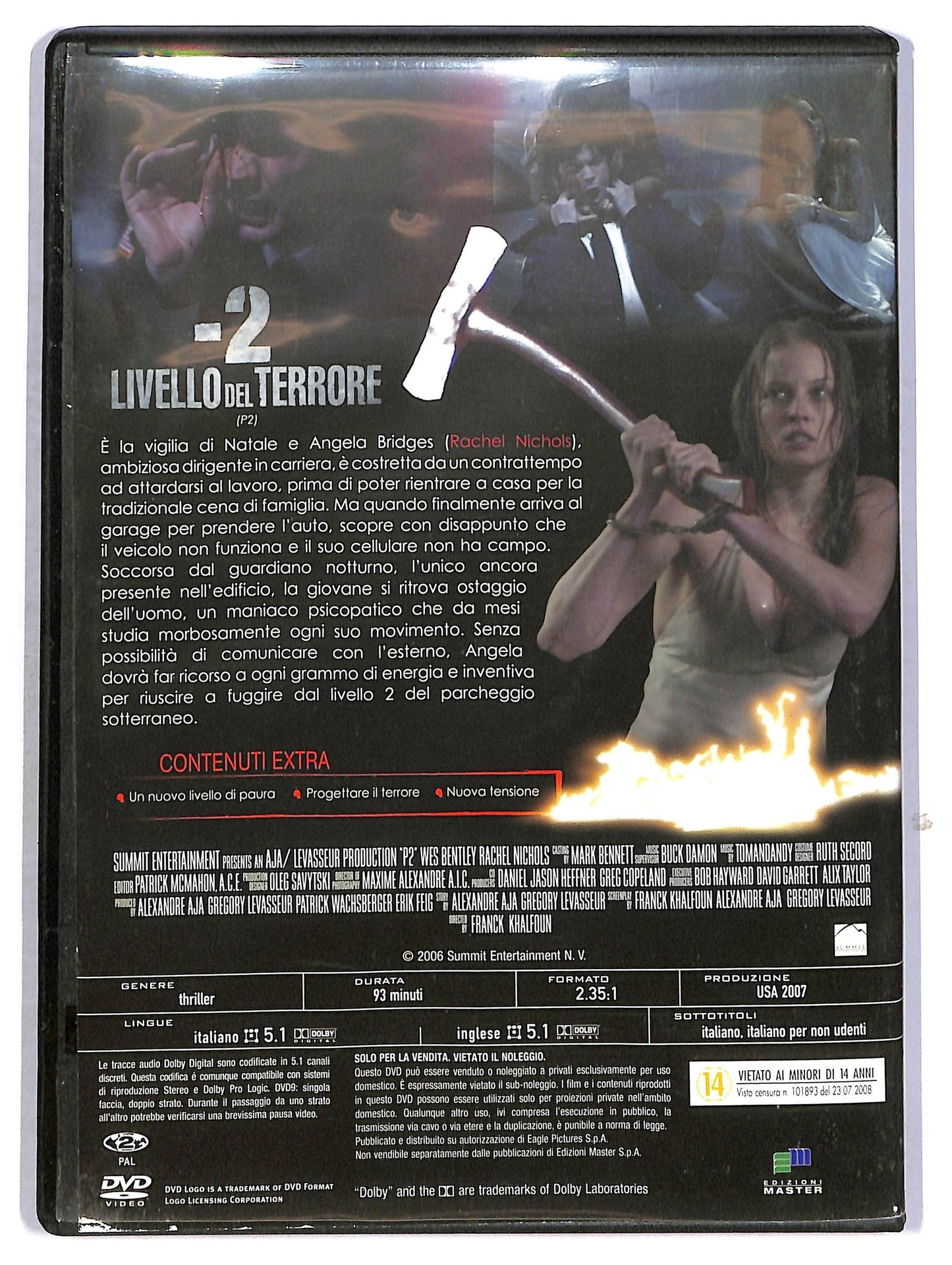 EBOND 2 - Livello del terrore  EDITORIALE DVD D800061