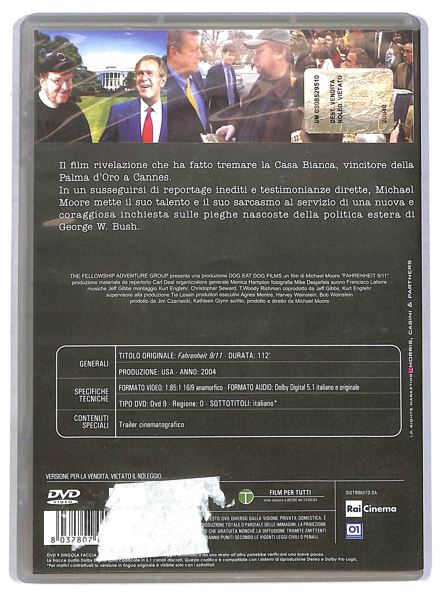 EBOND Fahrenheit 9/11  DVD D800113