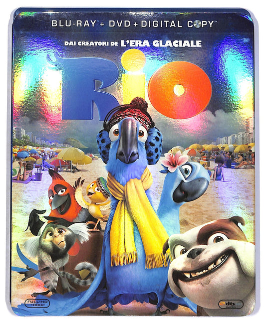 EBOND Rio BLURAY 3D +DVD + DIGITAL COPY Slipcase BLURAY SLIM D800148