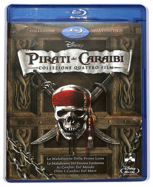 EBOND Pirati Dei Caraibi Collezione quattro film BLURAY + Bonus Disc BLURAY D800152