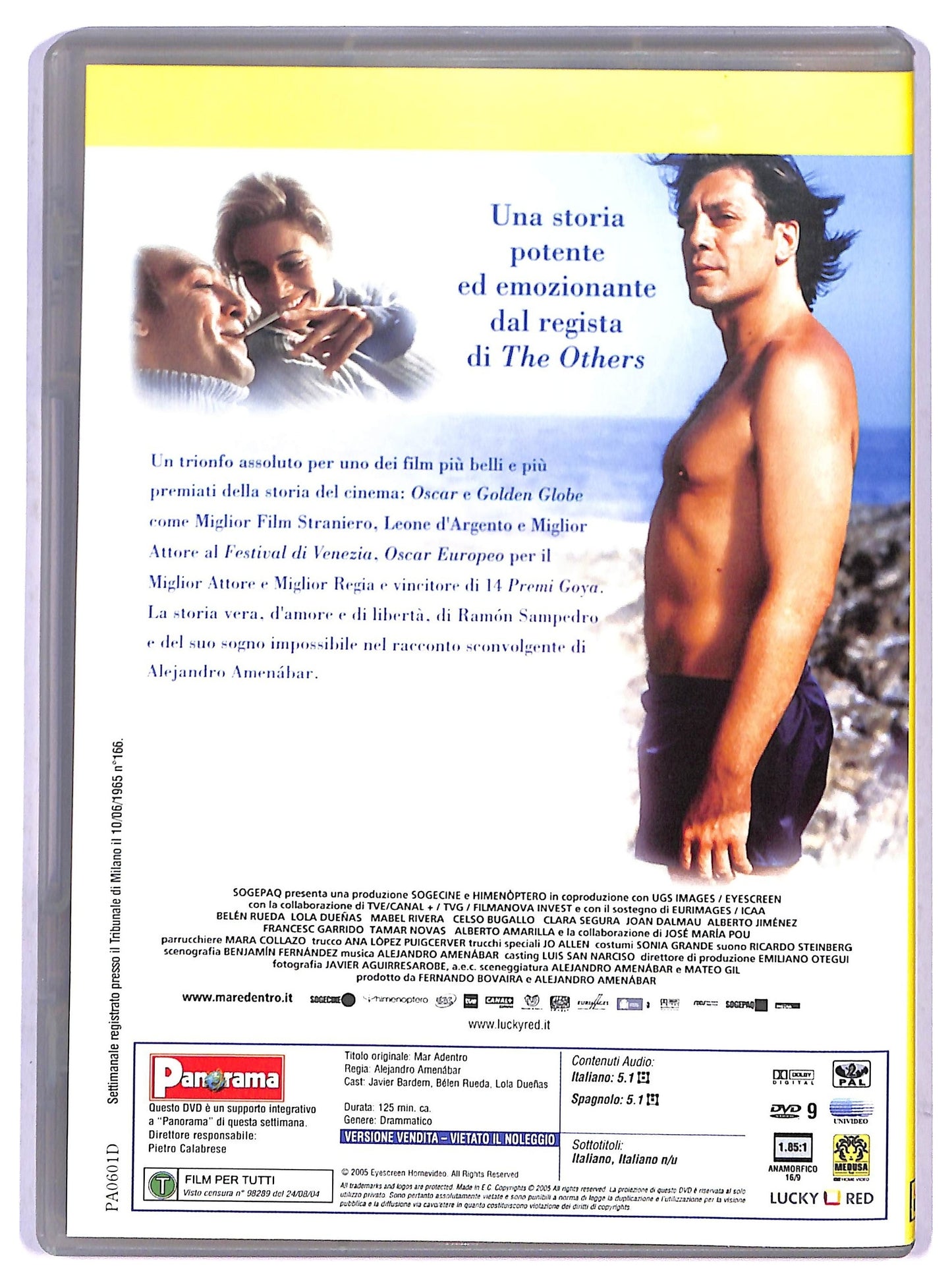 EBOND Mare dentro EDITORIALE DVD D800418