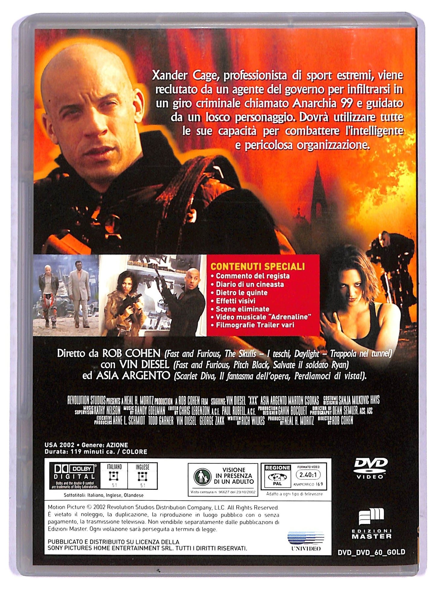 EBOND xXx EDITORIALE DVD D800438