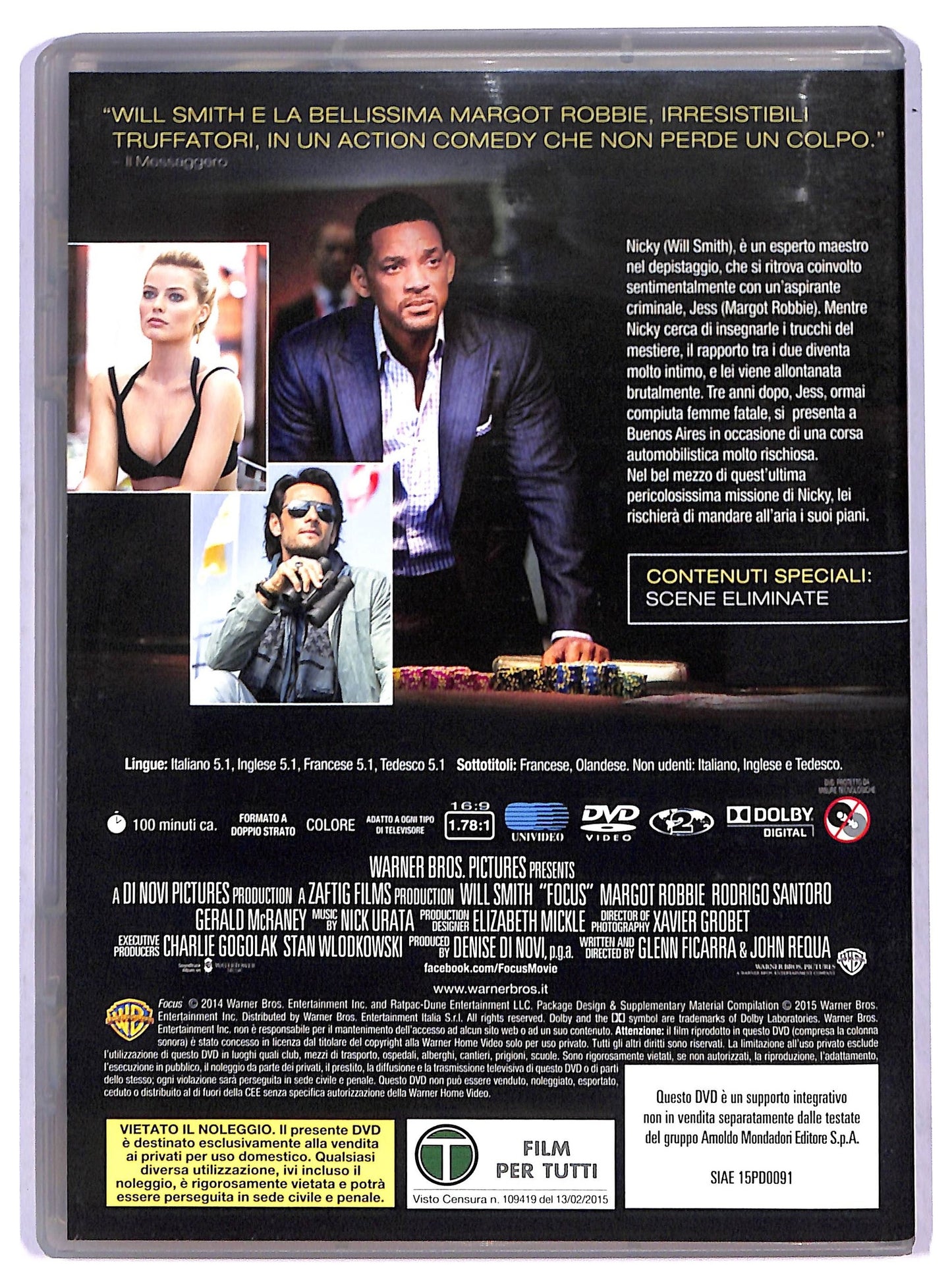 EBOND focus - niente e come sembra -  EDITORIALE  DVD D800559
