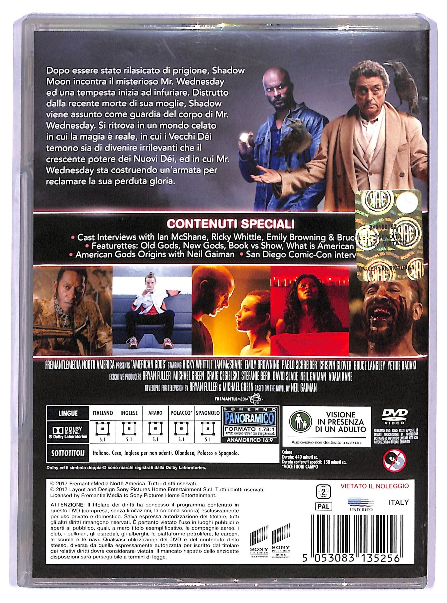 EBOND American gods la prima stagione DVD D800615