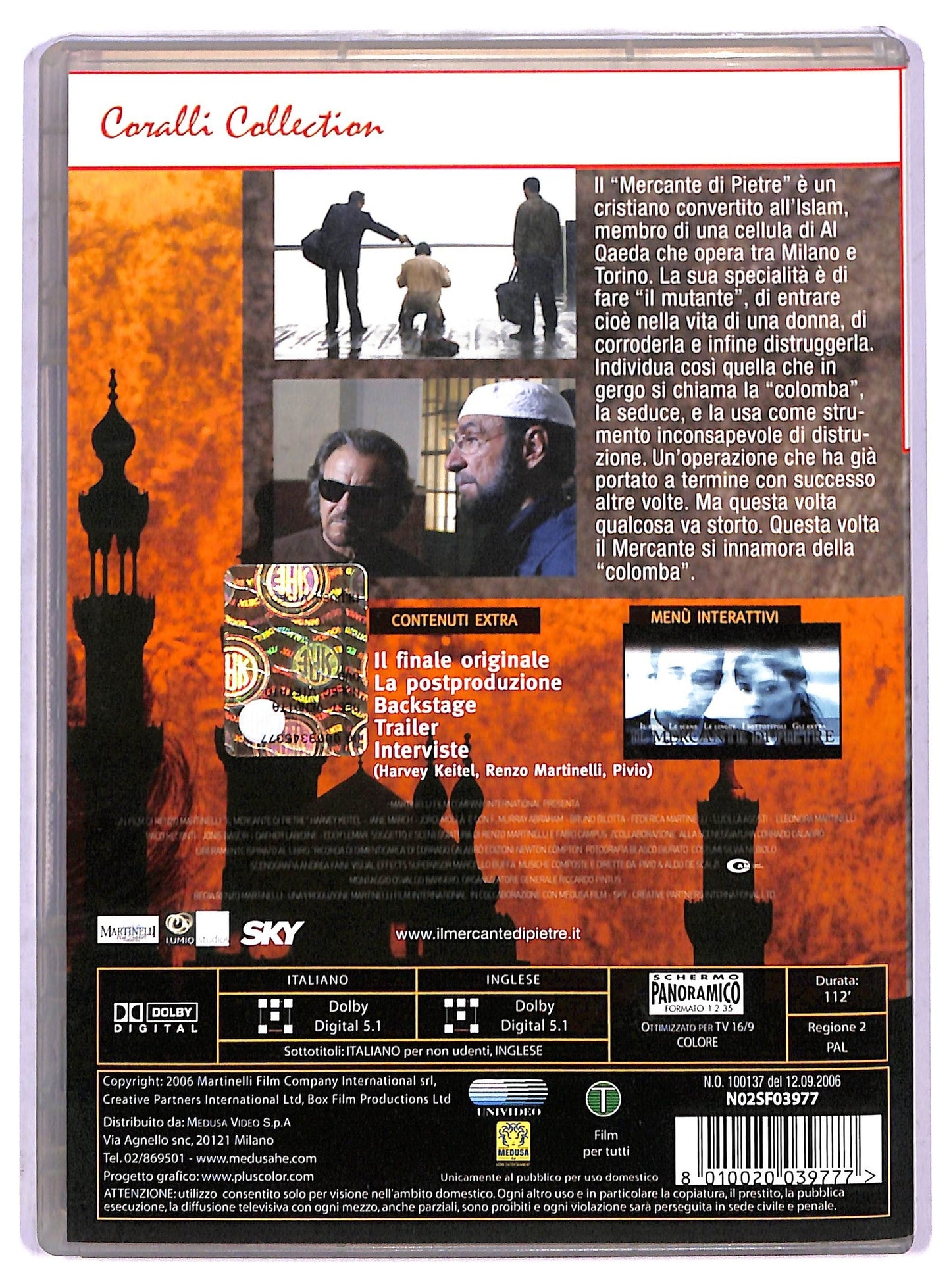 EBOND Il Mercante di Pietre  DVD D800707