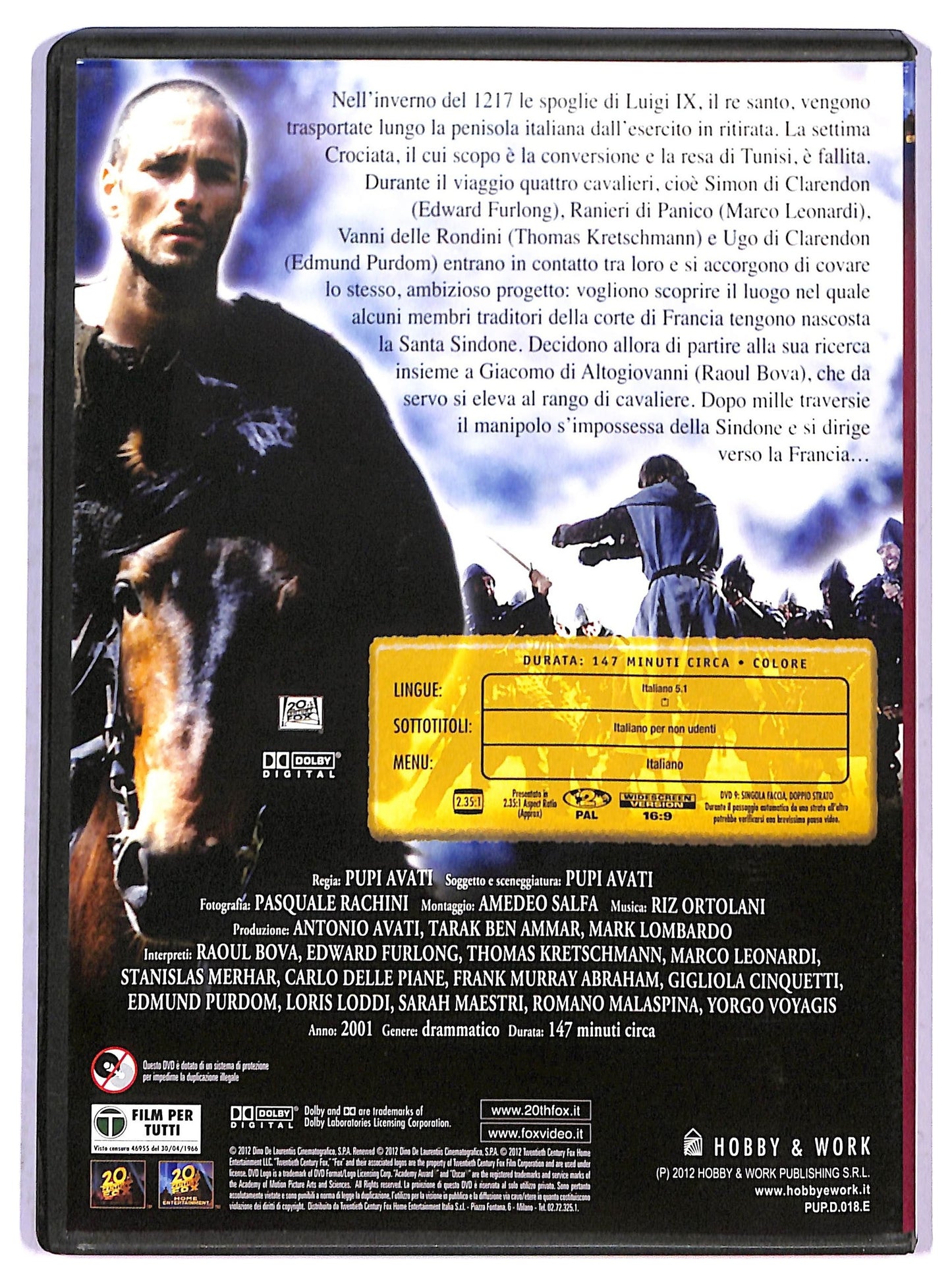 EBOND I cavalieri che fecero l'impresa EDITORIALE DVD D800719