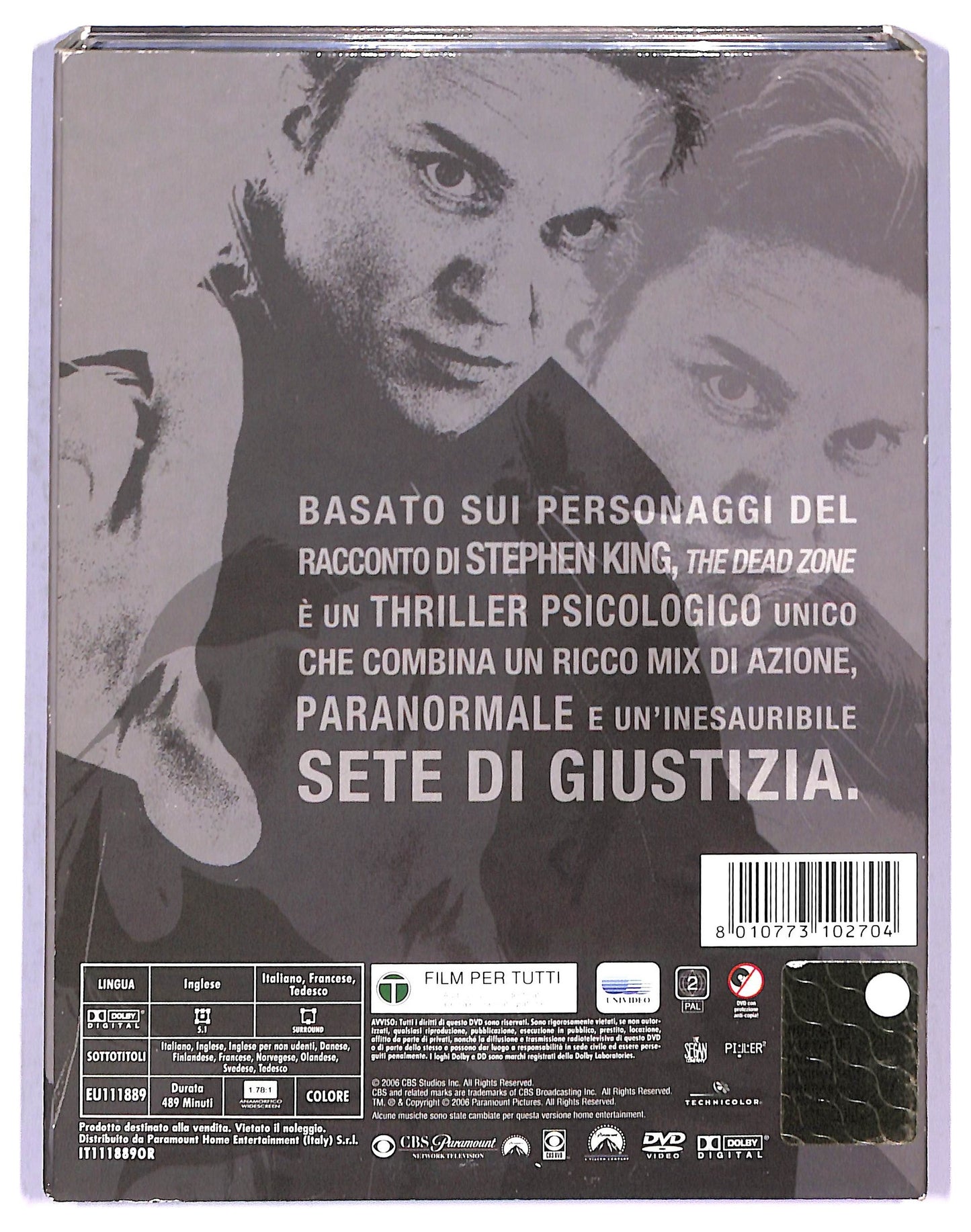 EBOND the dead zone - la terza stagione completa DVD D800728