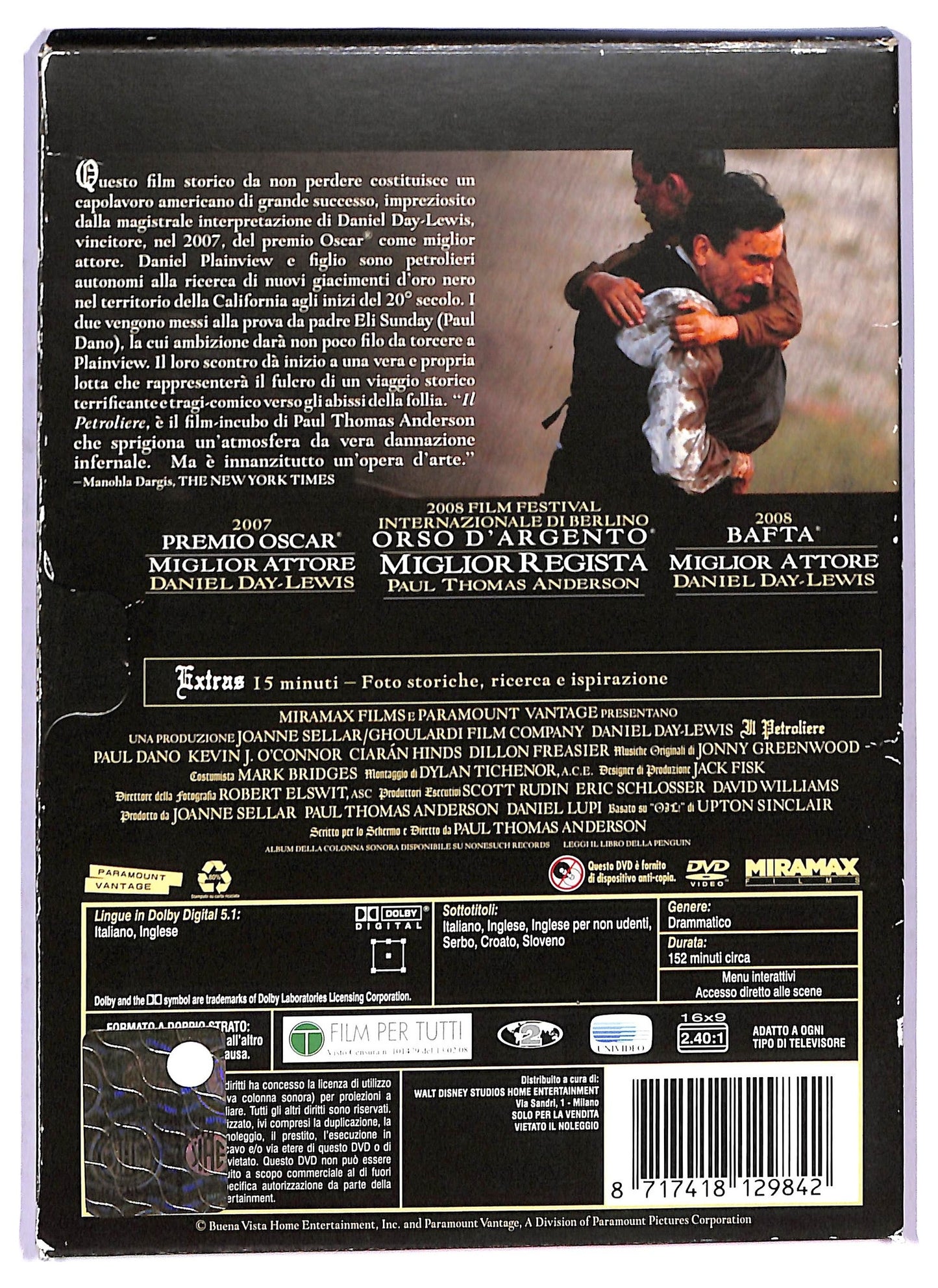 EBOND Il petroliere DIGIPACK DVD D800741