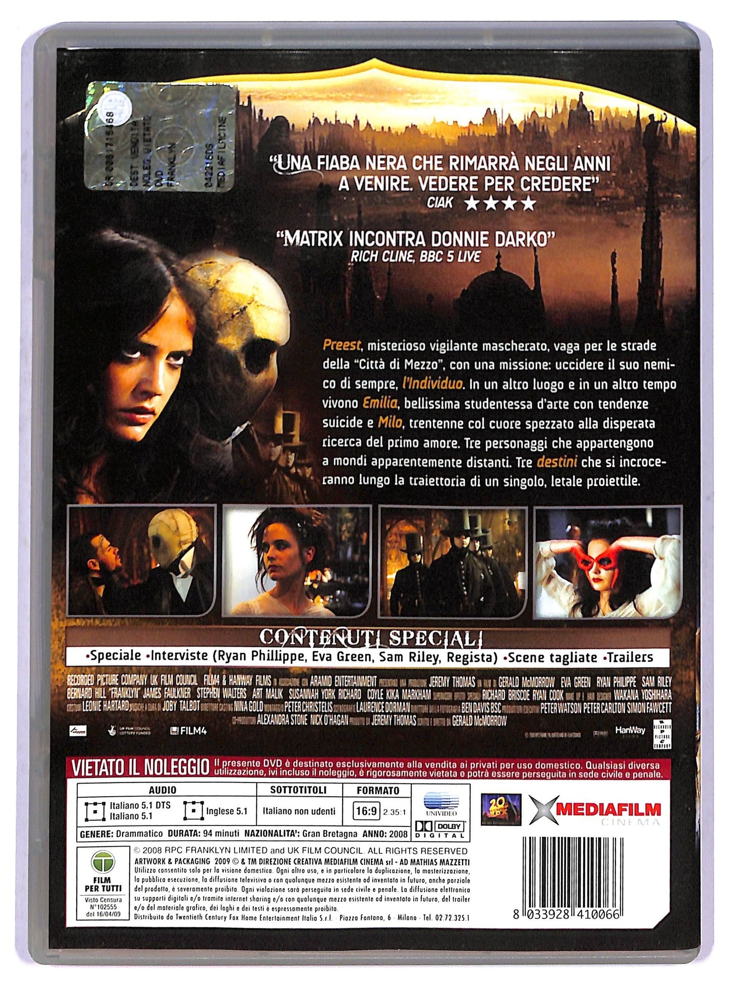EBOND franklyn DVD D800821
