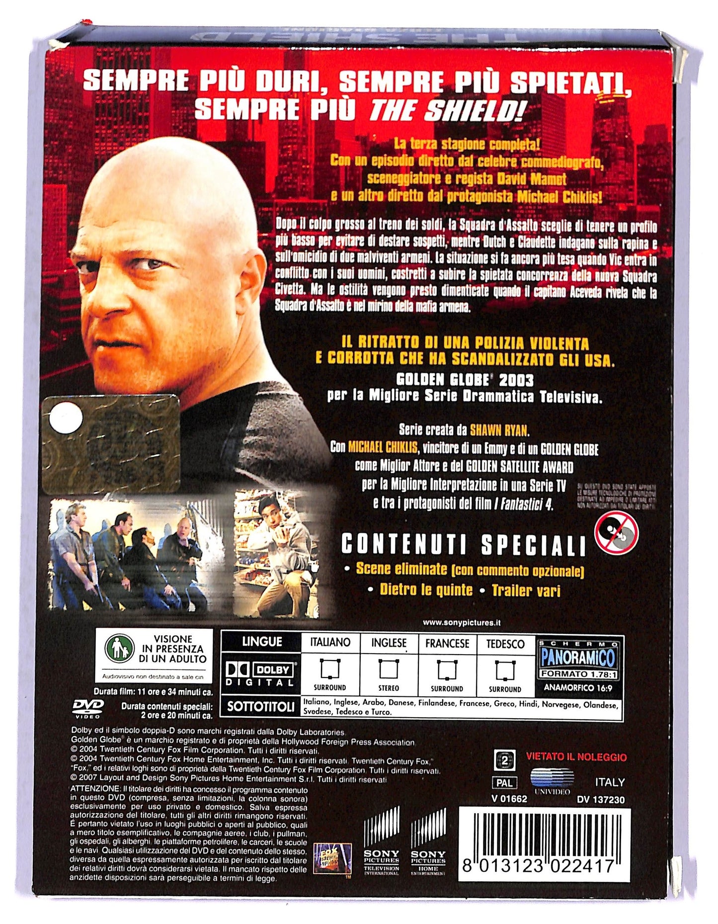 EBOND The shield - terza stagione DVD D800830