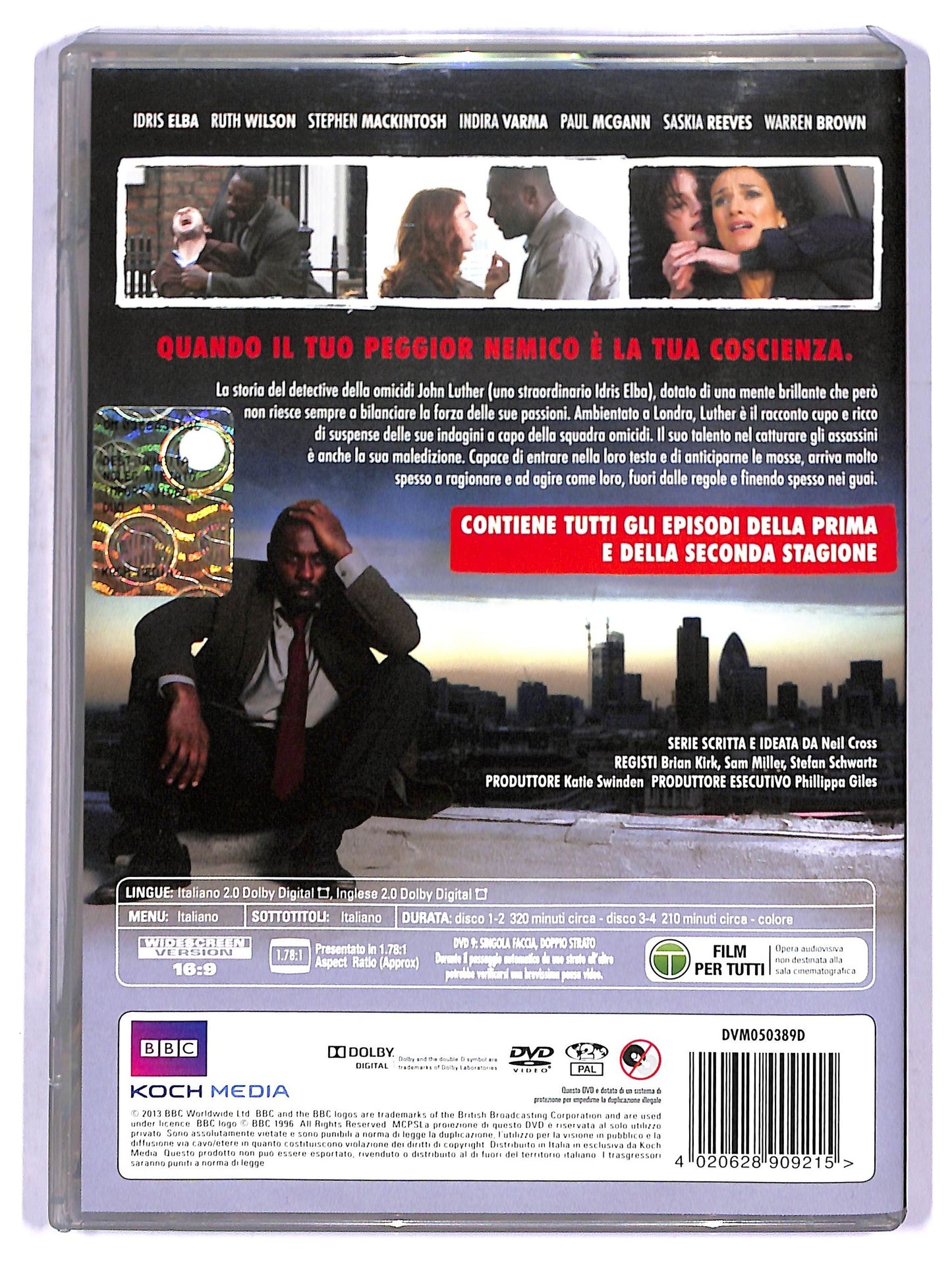 EBOND Luther  Stagione 1 - 2   Special Edition 4 Dischi DVD D800831