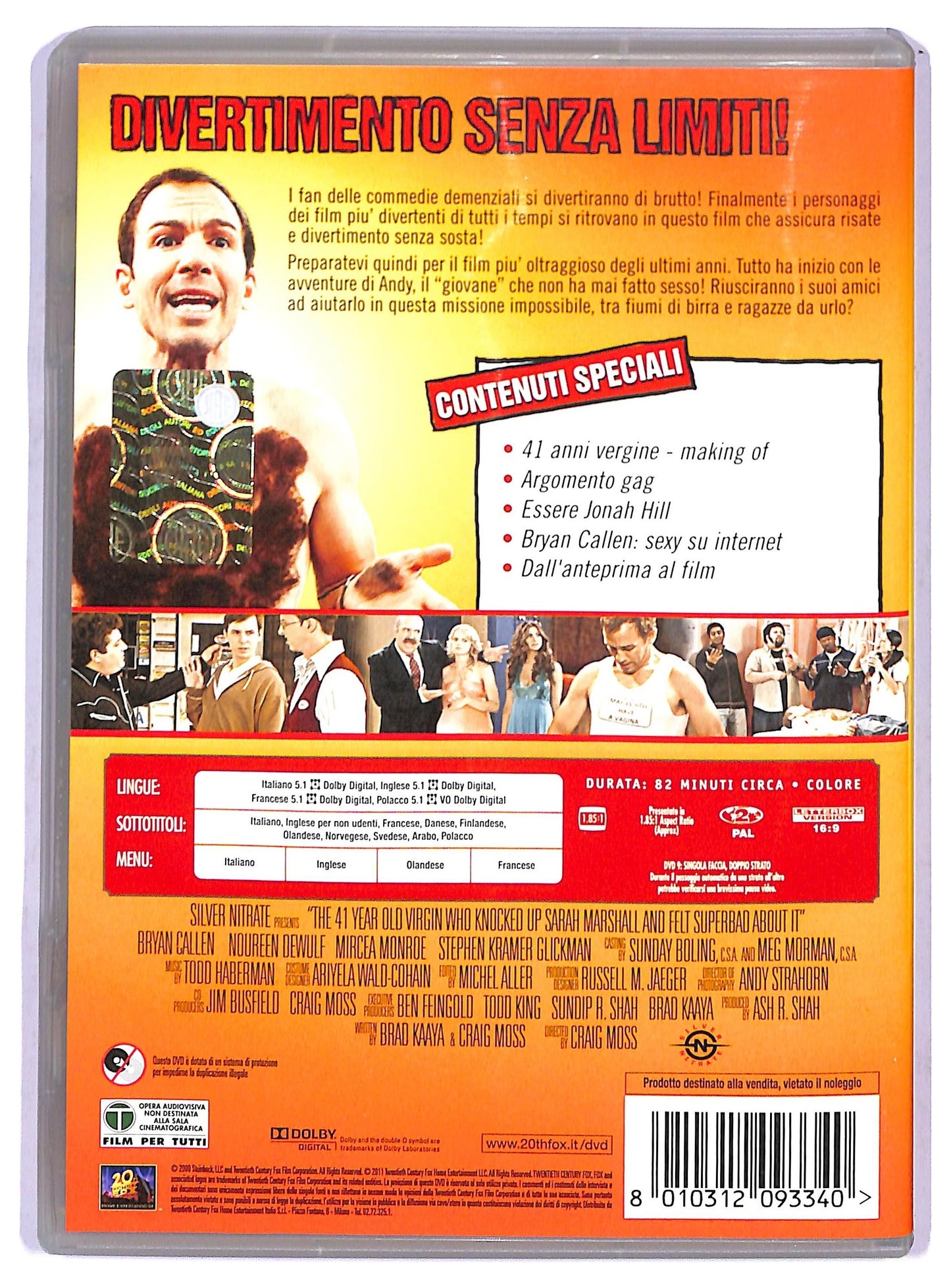 EBOND 41 anni vergine DVD D800903