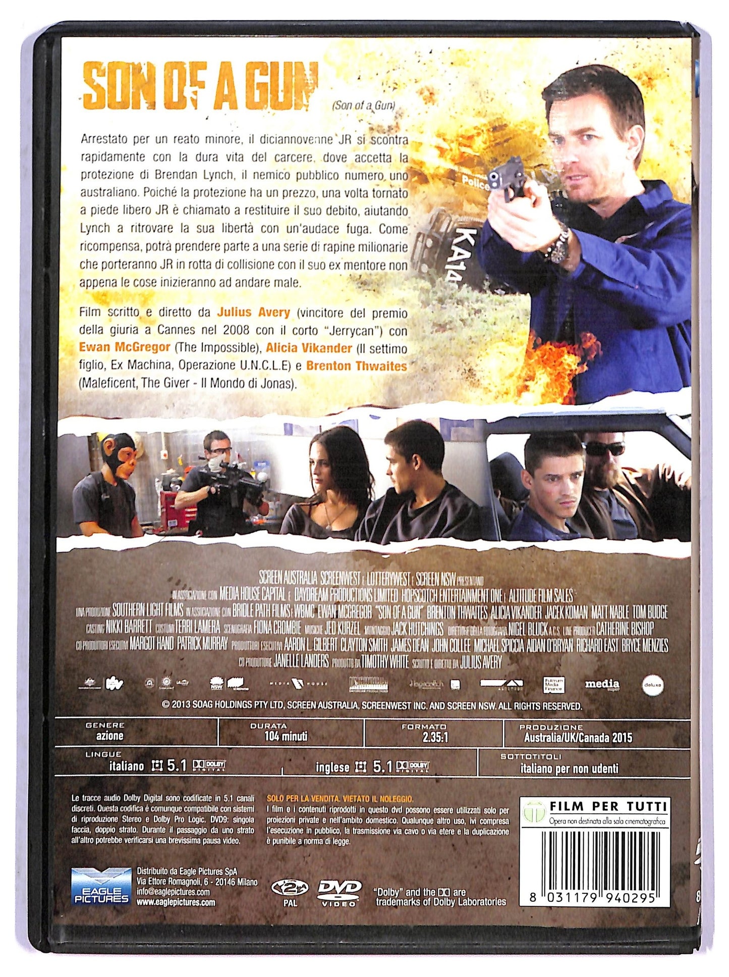 EBOND Son of a Gun DVD D800912
