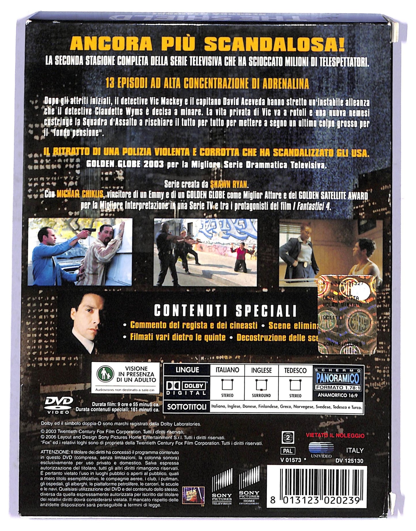EBOND The shield - seconda stagione DVD D800916