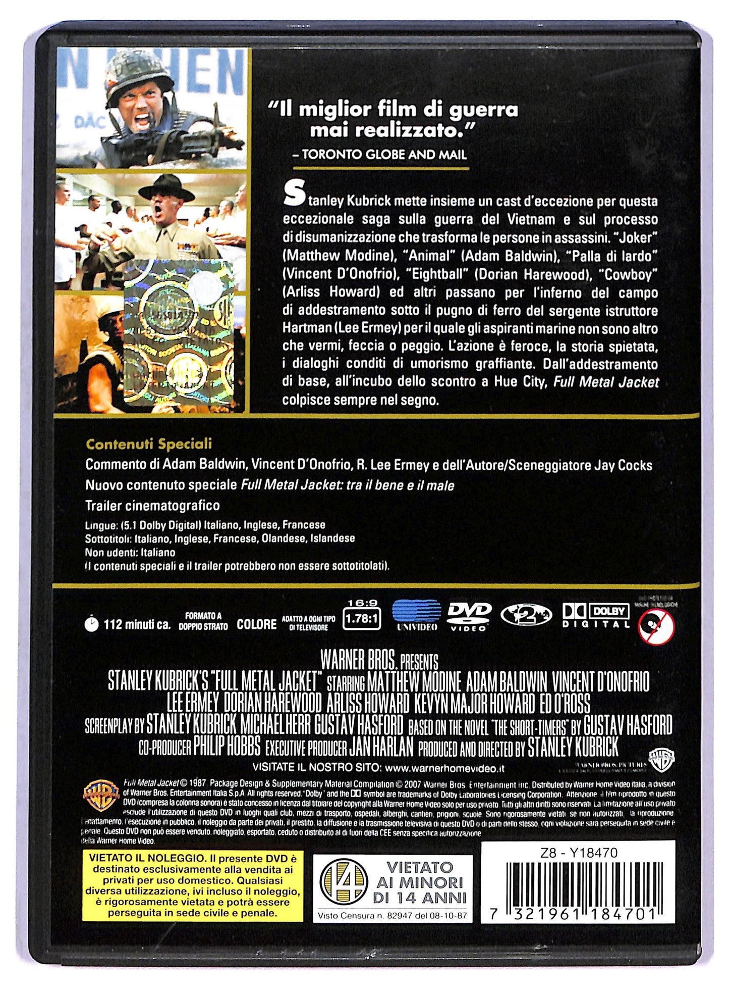 EBOND Full Metal Jacket EDIZIONE DELUXE DVD D800924